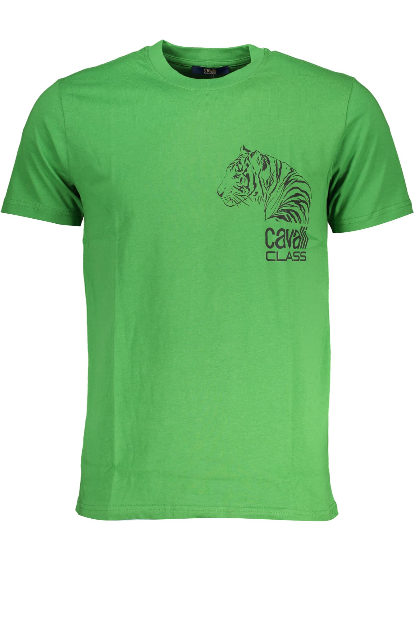 CAVALLI CLASS T-SHIRT MANICHE CORTE UOMO VERDE - Immagine principale