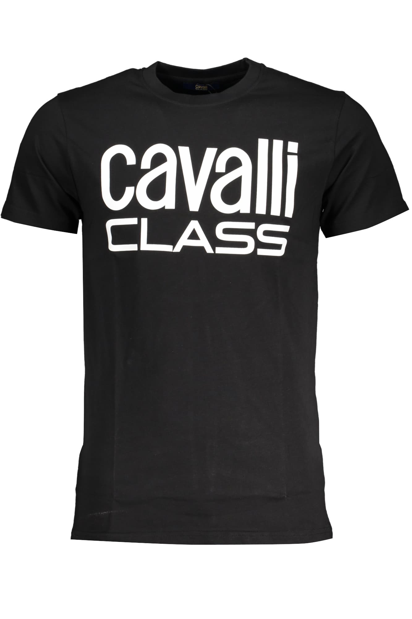 CAVALLI CLASS T-SHIRT MANICHE CORTE UOMO NERO - Immagine principale