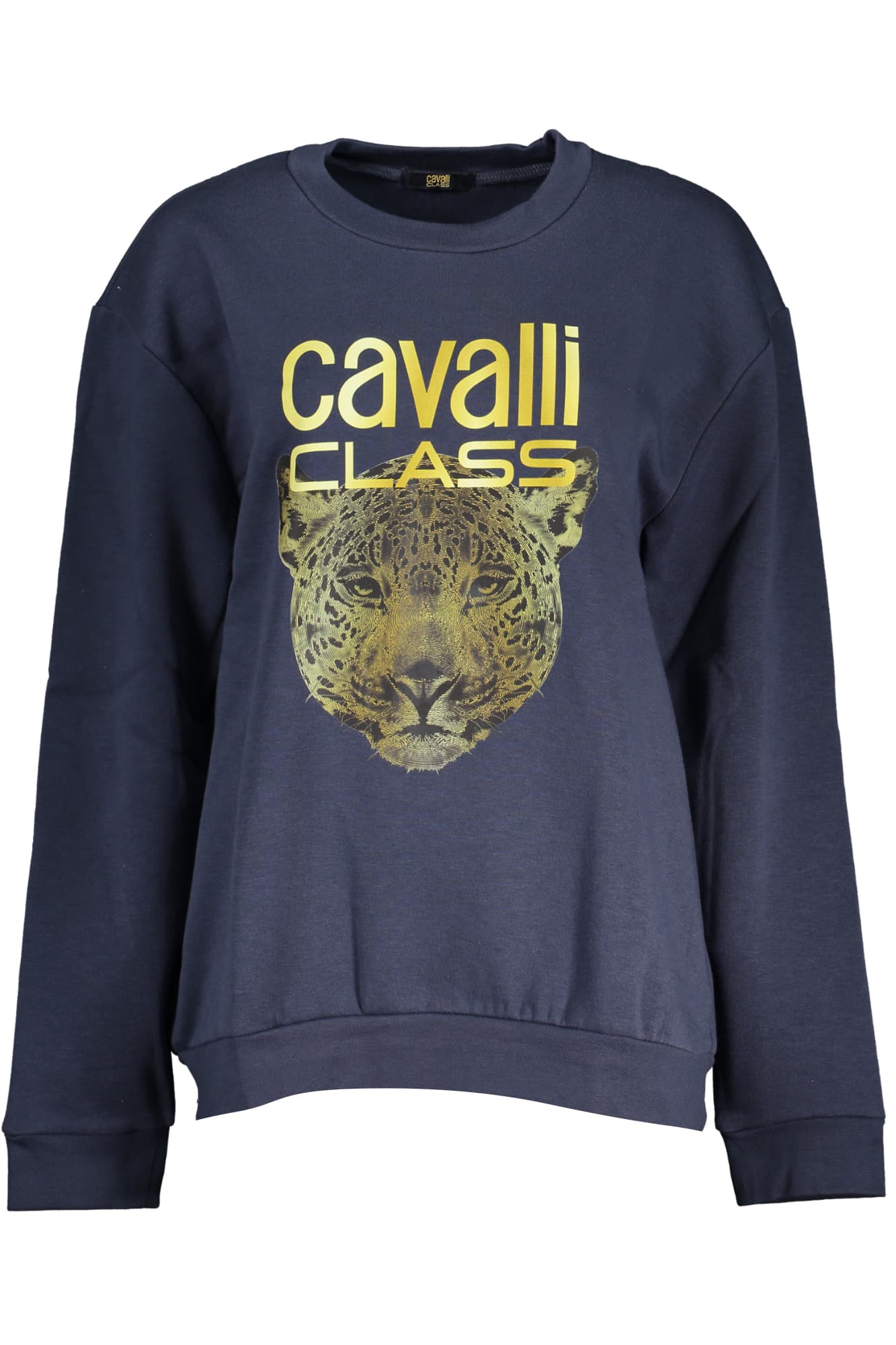 CAVALLI CLASS FELPA SENZA ZIP DONNA BLU - Immagine principale