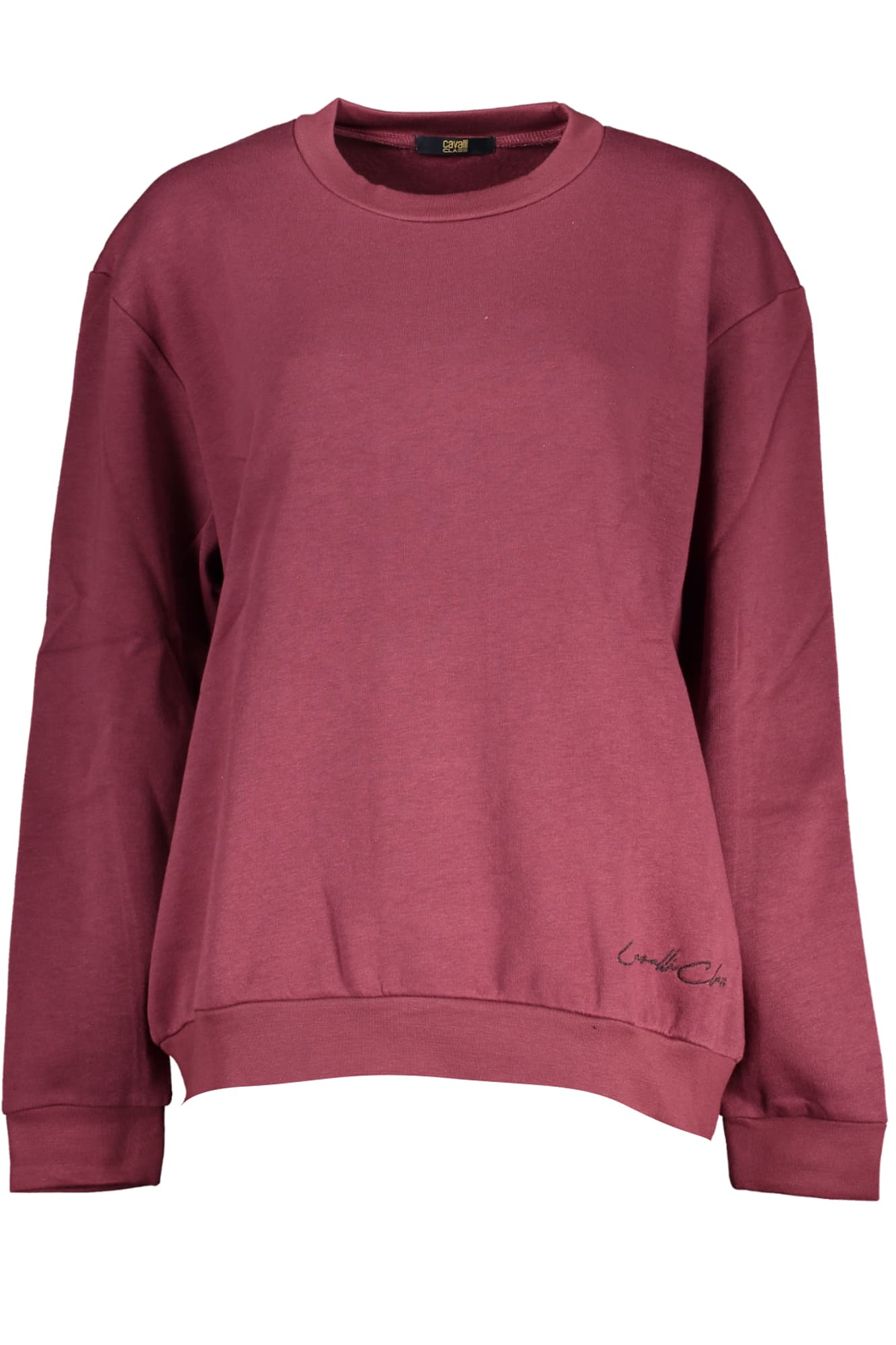 CAVALLI CLASS FELPA SENZA ZIP DONNA VIOLA - Immagine principale
