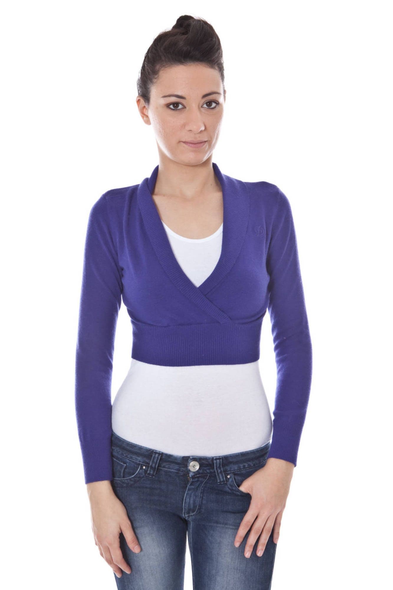 DATCH COPRISPALLE MANICHE LUNGHE DONNA VIOLA - Immagine principale