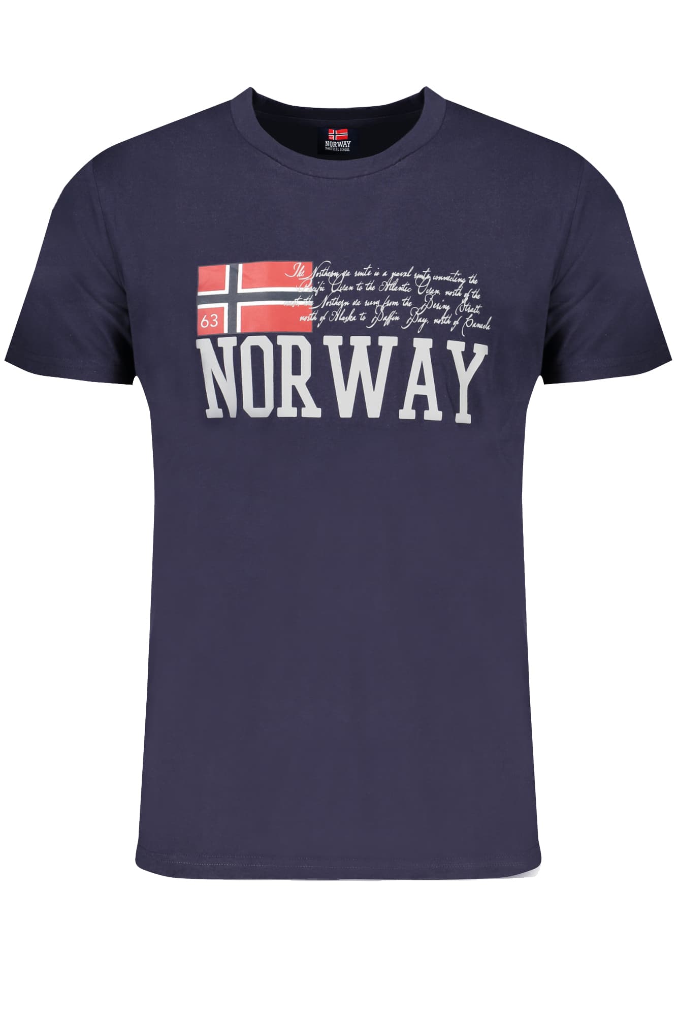 NORWAY 1963 T-SHIRT MANICHE CORTE UOMO BLU - Immagine principale