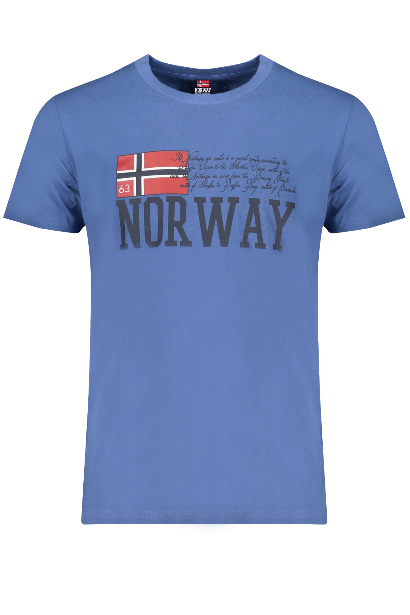 NORWAY 1963 T-SHIRT MANICHE CORTE UOMO BLU - Immagine principale