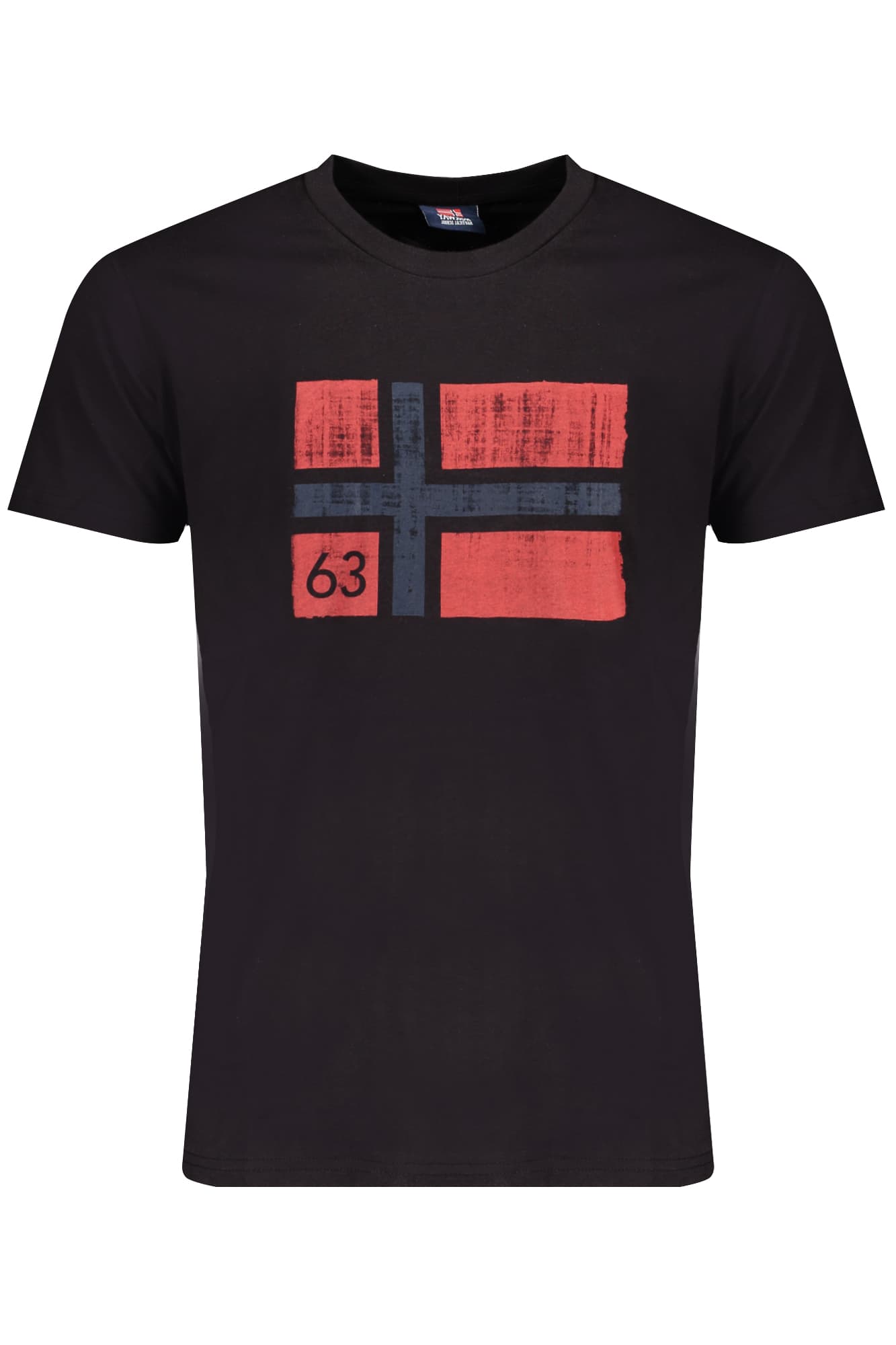 NORWAY 1963 T-SHIRT MANICHE CORTE UOMO NERO - Immagine principale