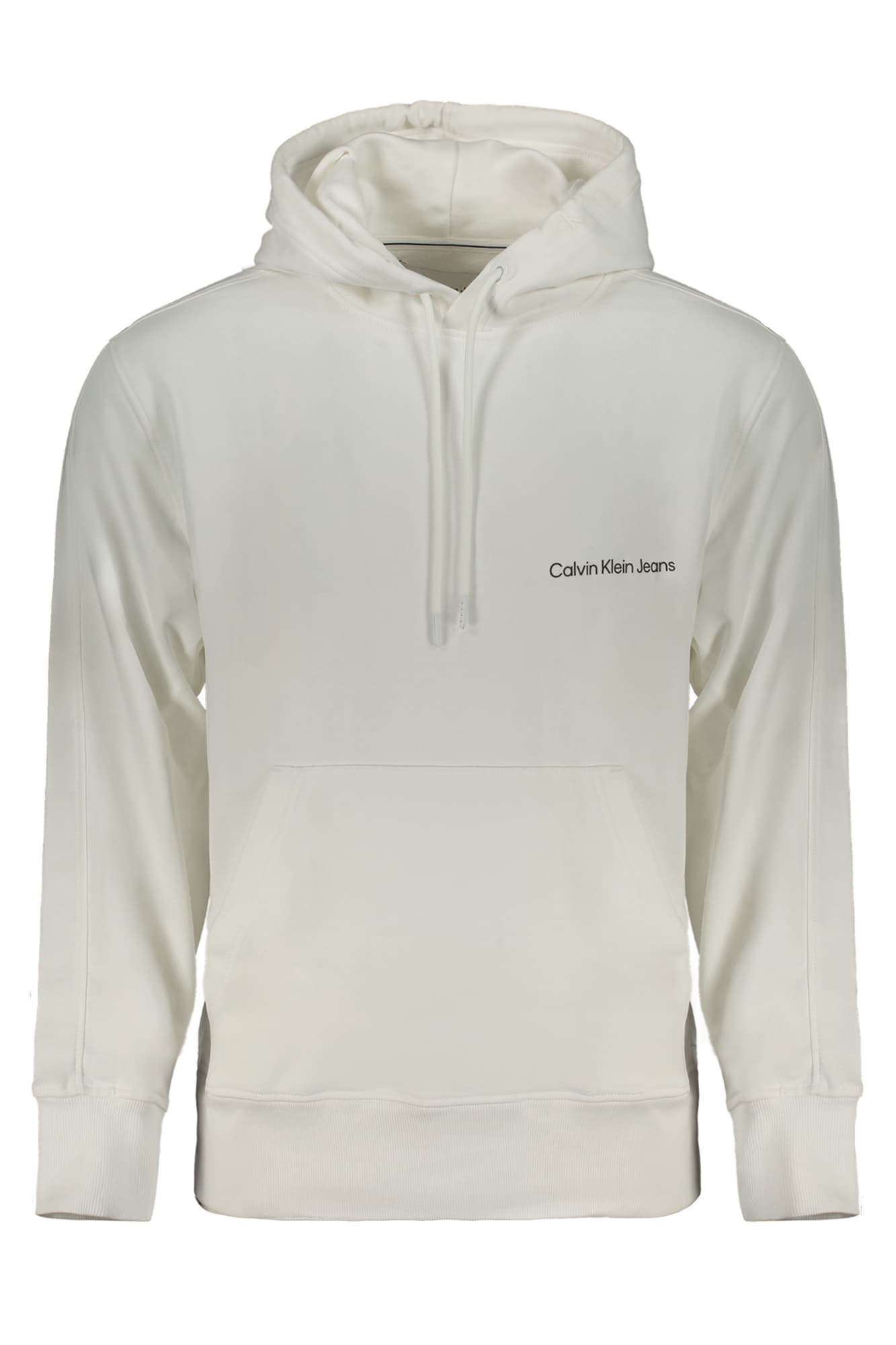 CALVIN KLEIN FELPA SENZA ZIP UOMO BIANCO - Immagine principale
