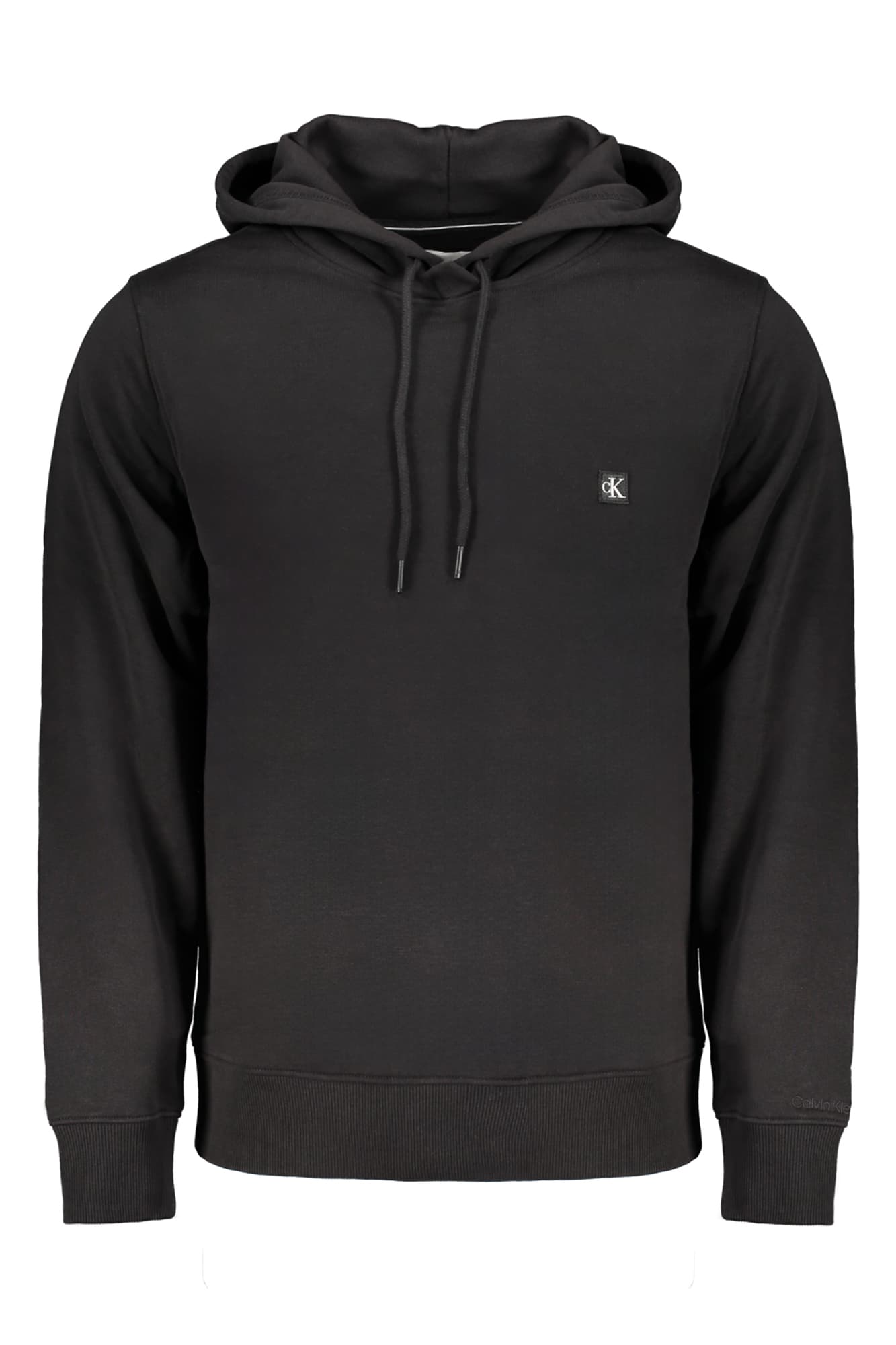 CALVIN KLEIN FELPA SENZA ZIP UOMO NERO - Immagine principale