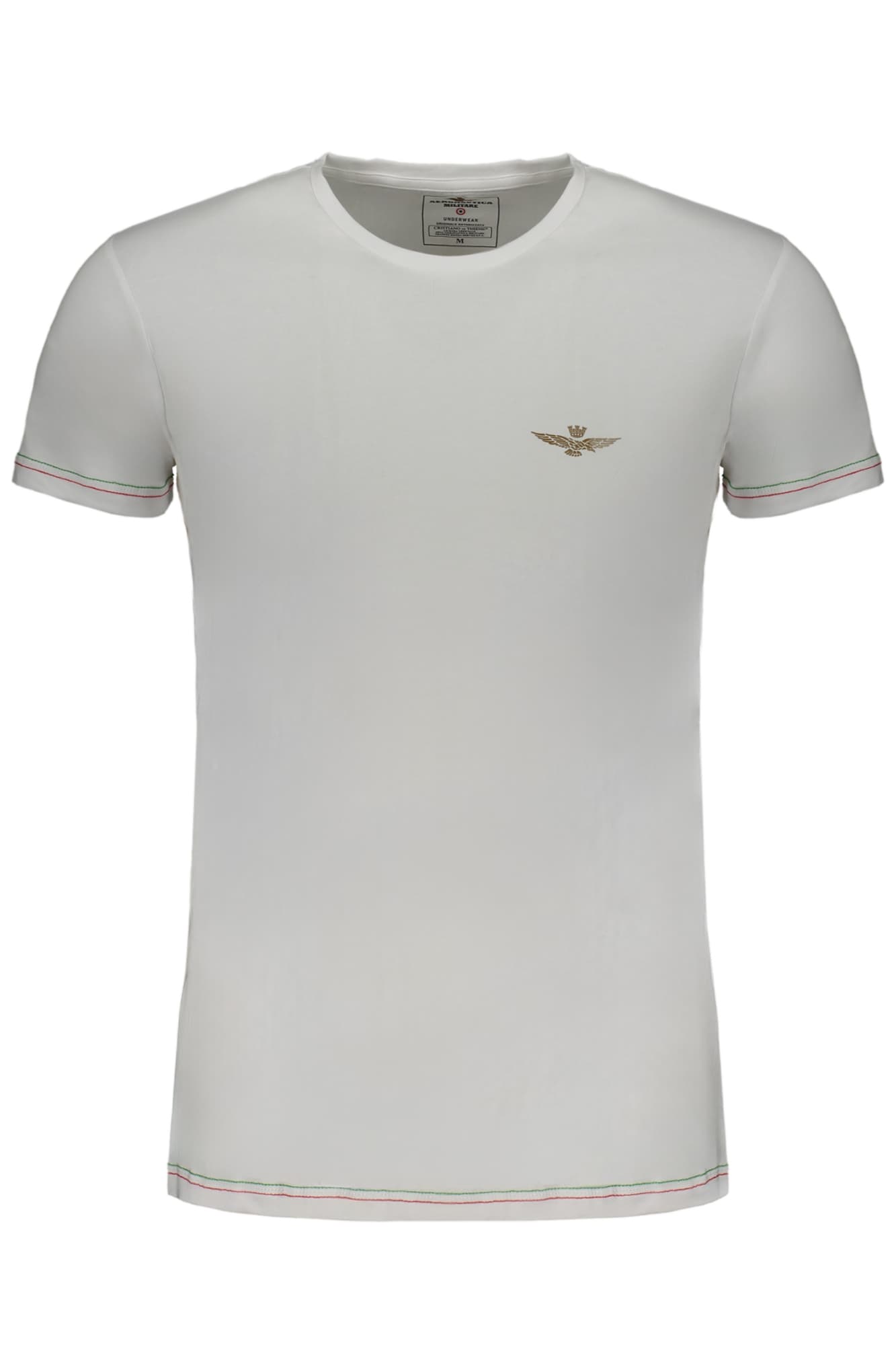 AERONAUTICA MILITARE T-SHIRT MANICHE CORTE UOMO BIANCO - Immagine principale