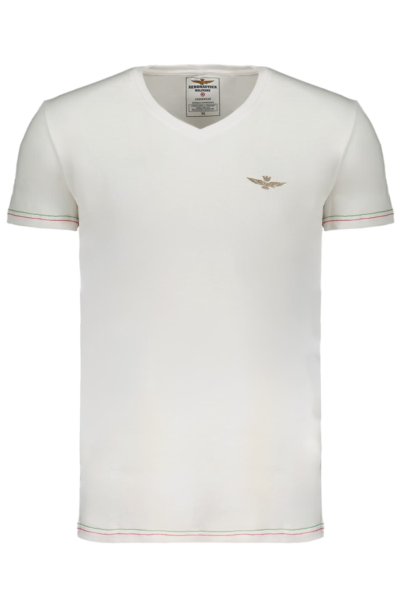 AERONAUTICA MILITARE T-SHIRT MANICHE CORTE UOMO BIANCO - Immagine principale