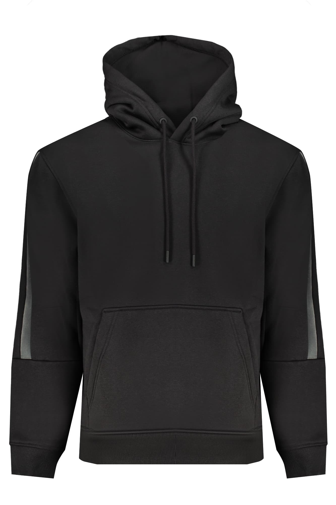 CALVIN KLEIN FELPA SENZA ZIP UOMO NERO - Immagine principale