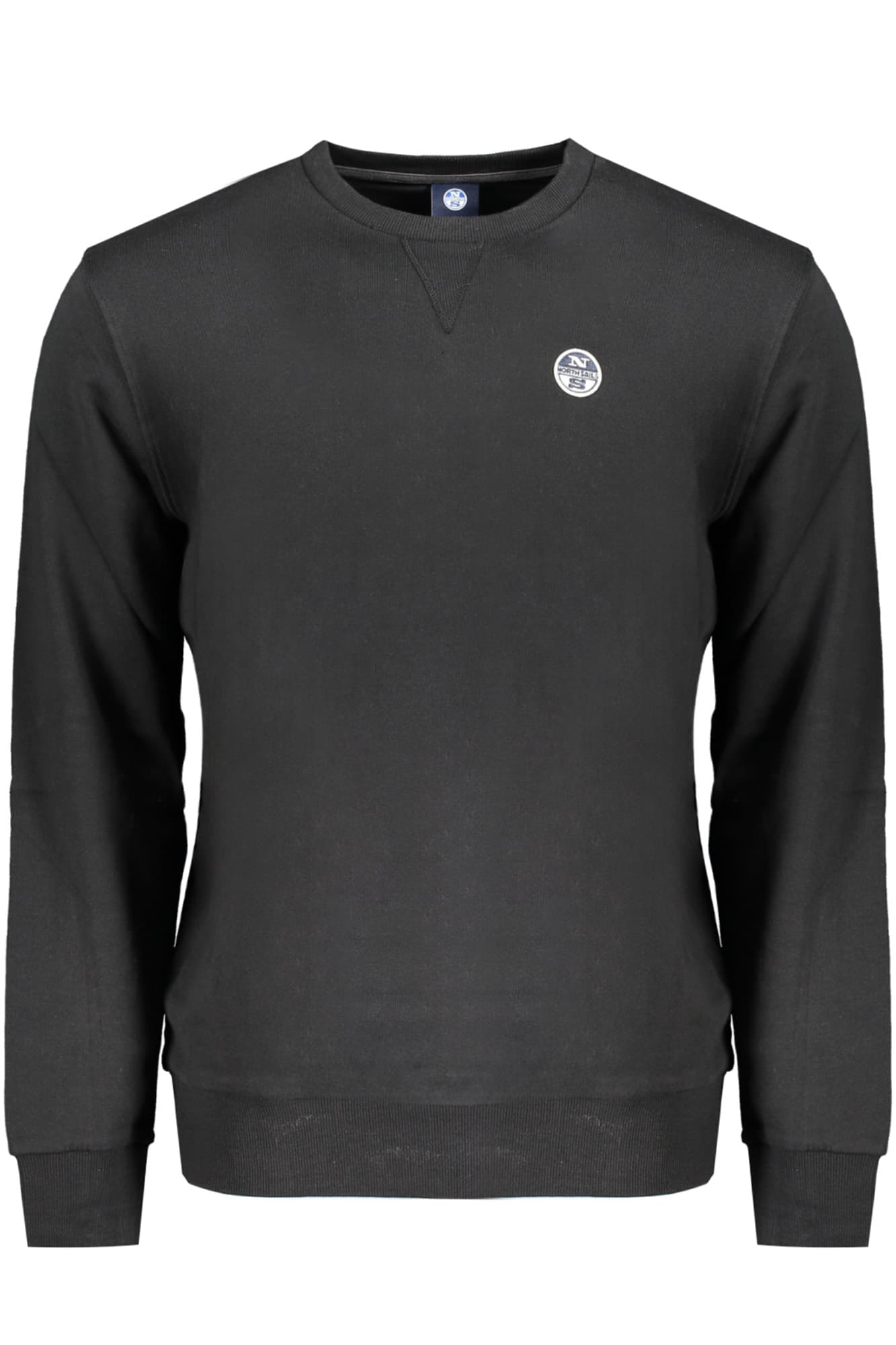 NORTH SAILS FELPA SENZA ZIP UOMO NERO - Immagine 1