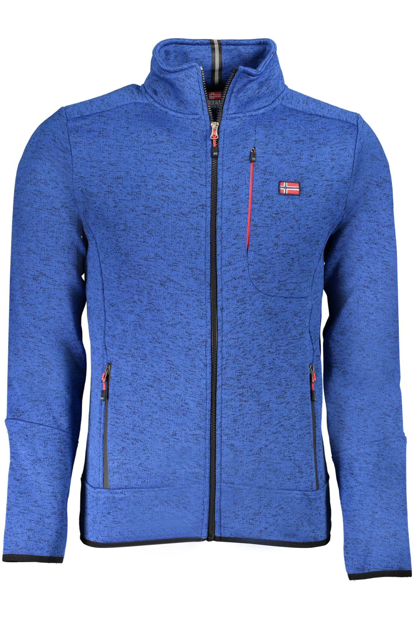 NORWAY 1963 FELPA CON ZIP UOMO BLU - Immagine principale