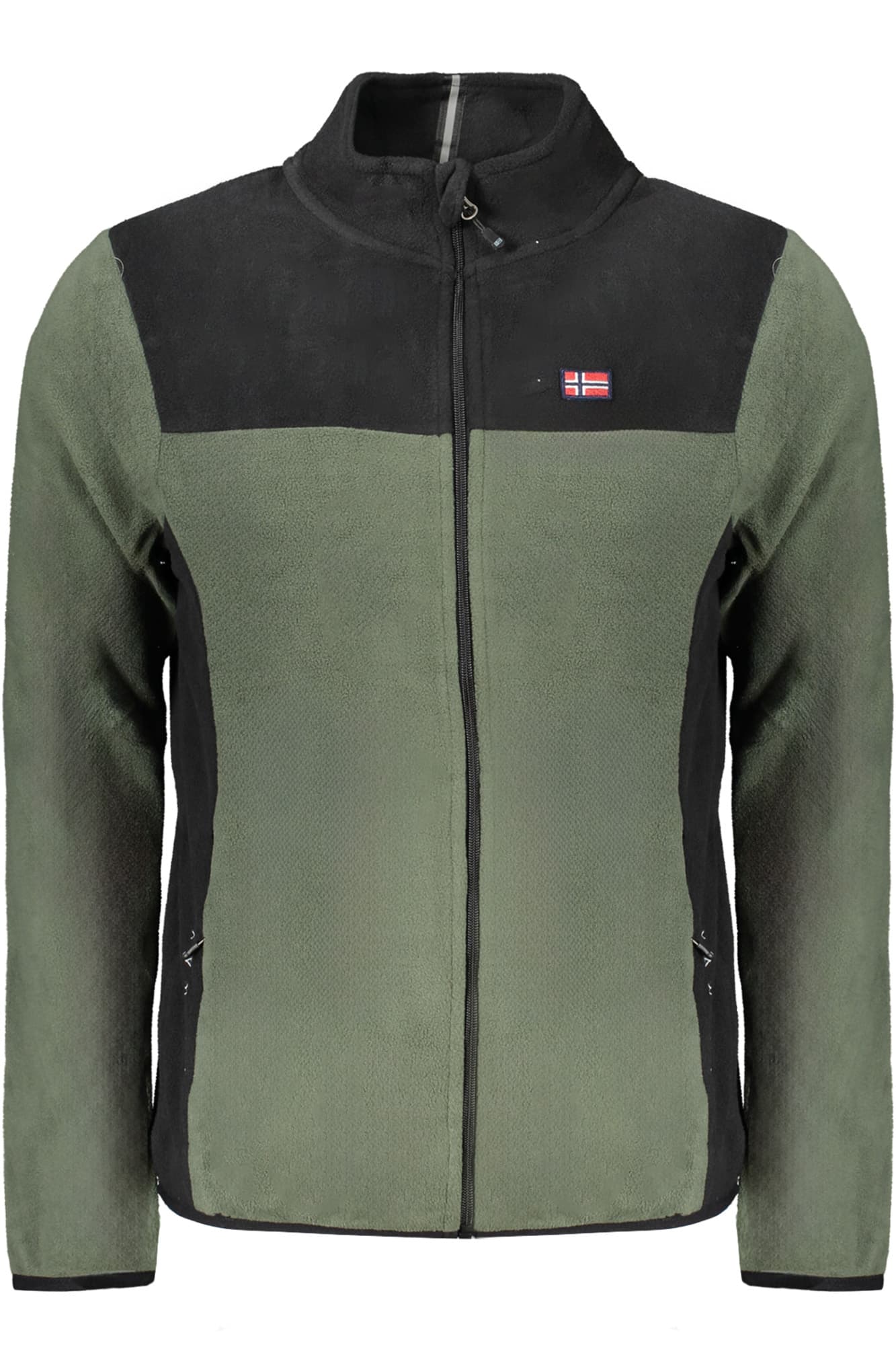 NORWAY 1963 FELPA CON ZIP UOMO VERDE - Immagine principale