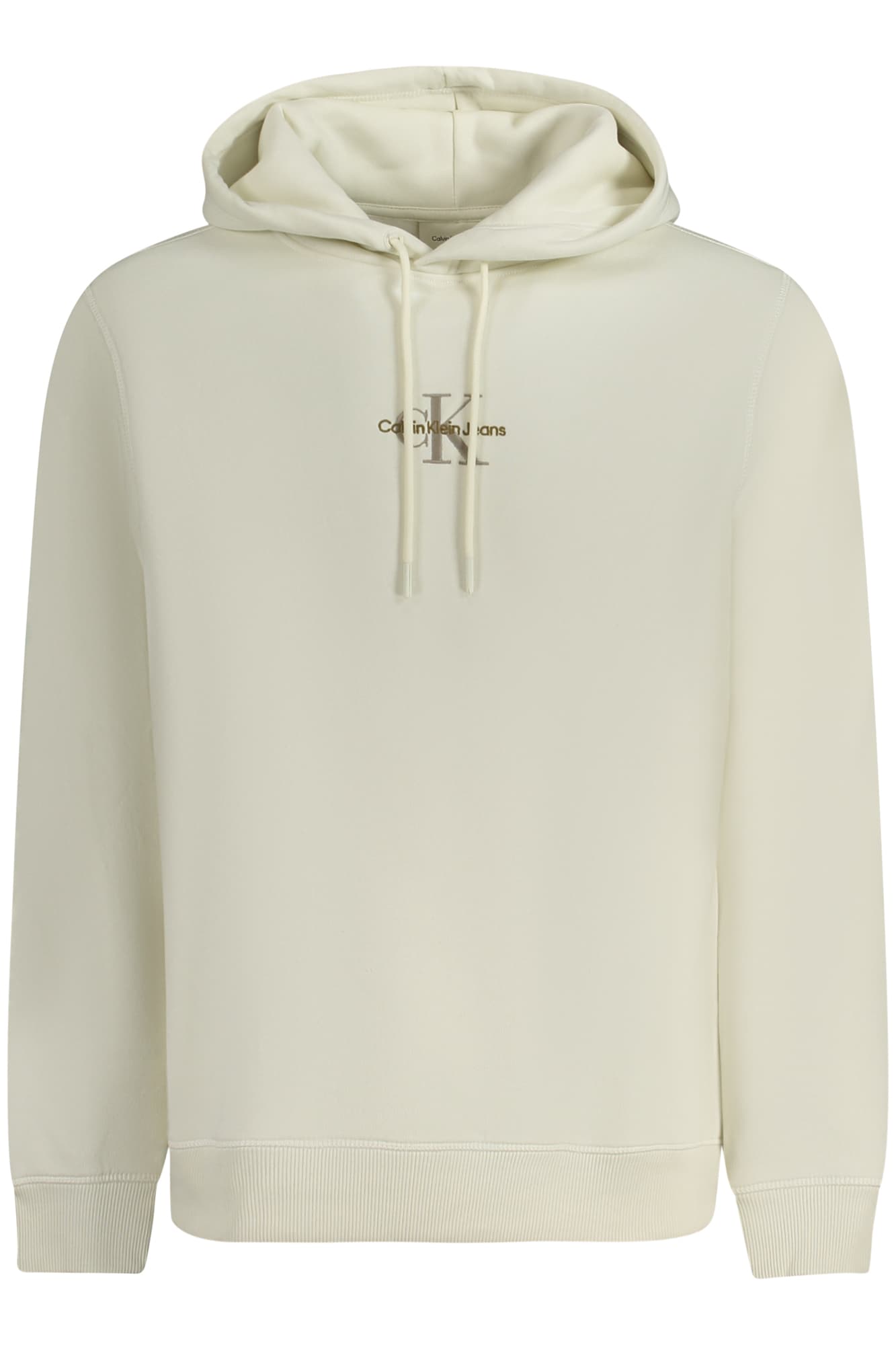 CALVIN KLEIN FELPA SENZA ZIP UOMO BIANCO - Immagine principale