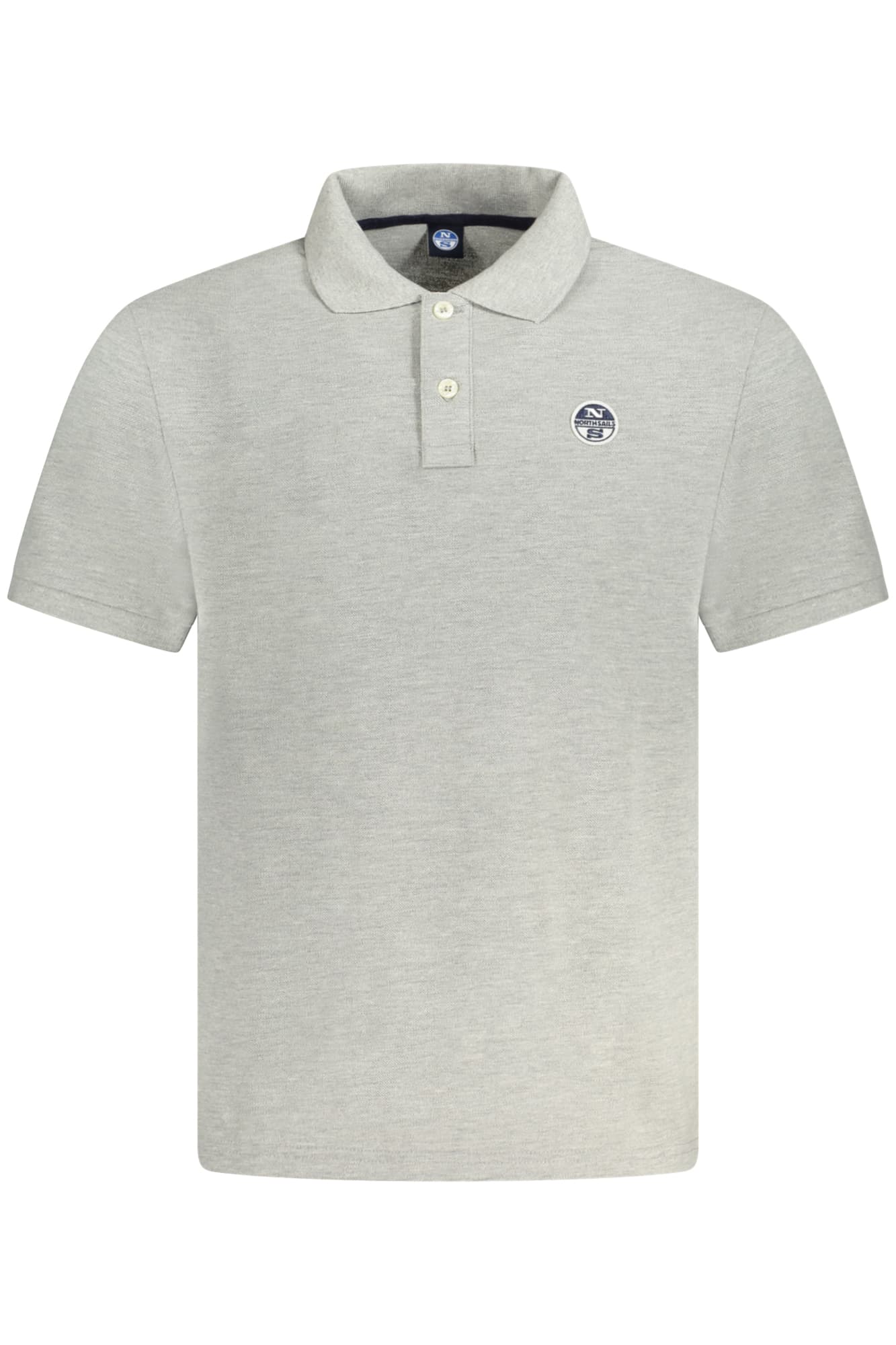 NORTH SAILS POLO MANICHE CORTE UOMO GRIGIO - Immagine 1