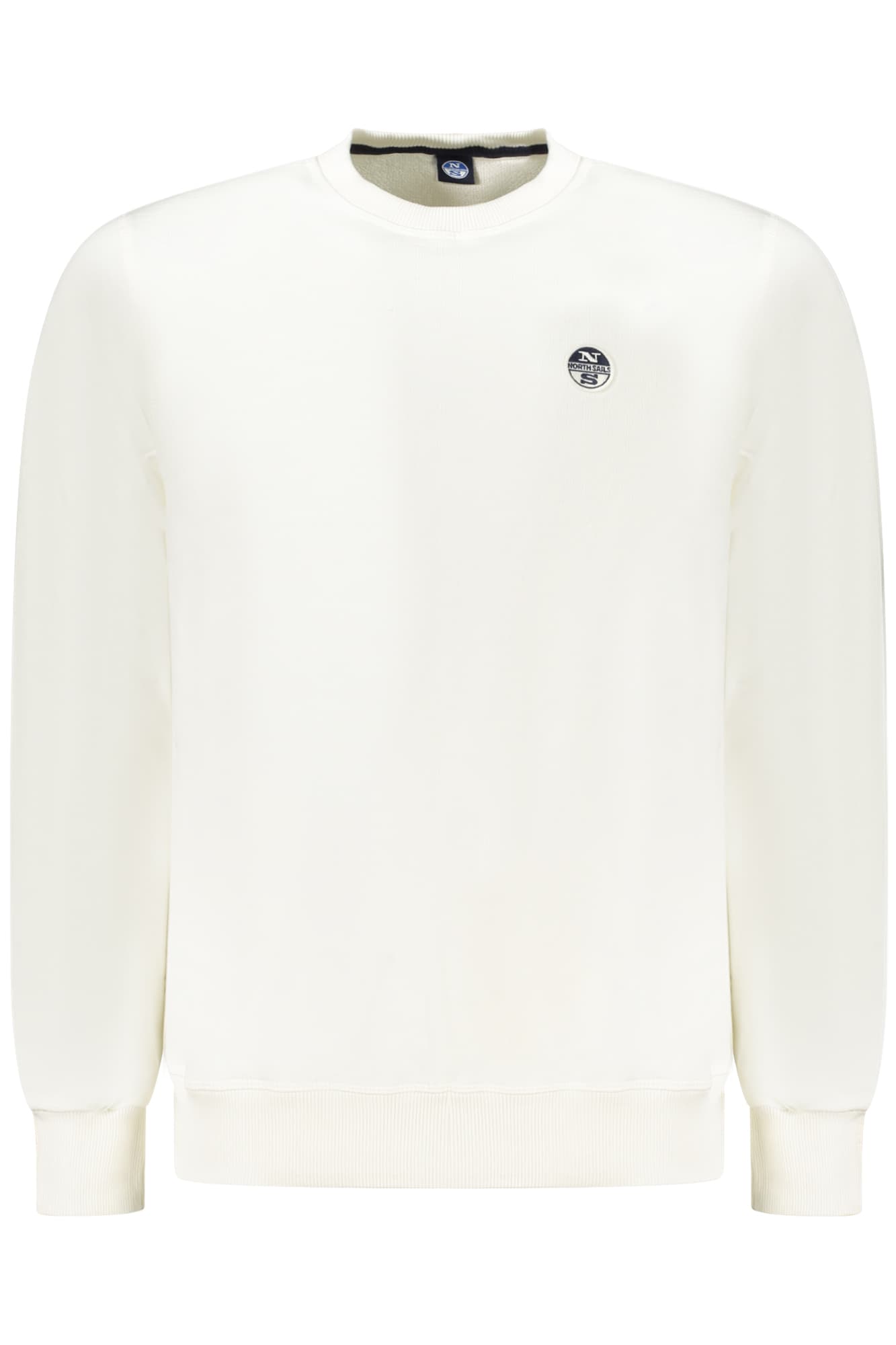 NORTH SAILS FELPA SENZA ZIP UOMO BIANCO - Immagine principale