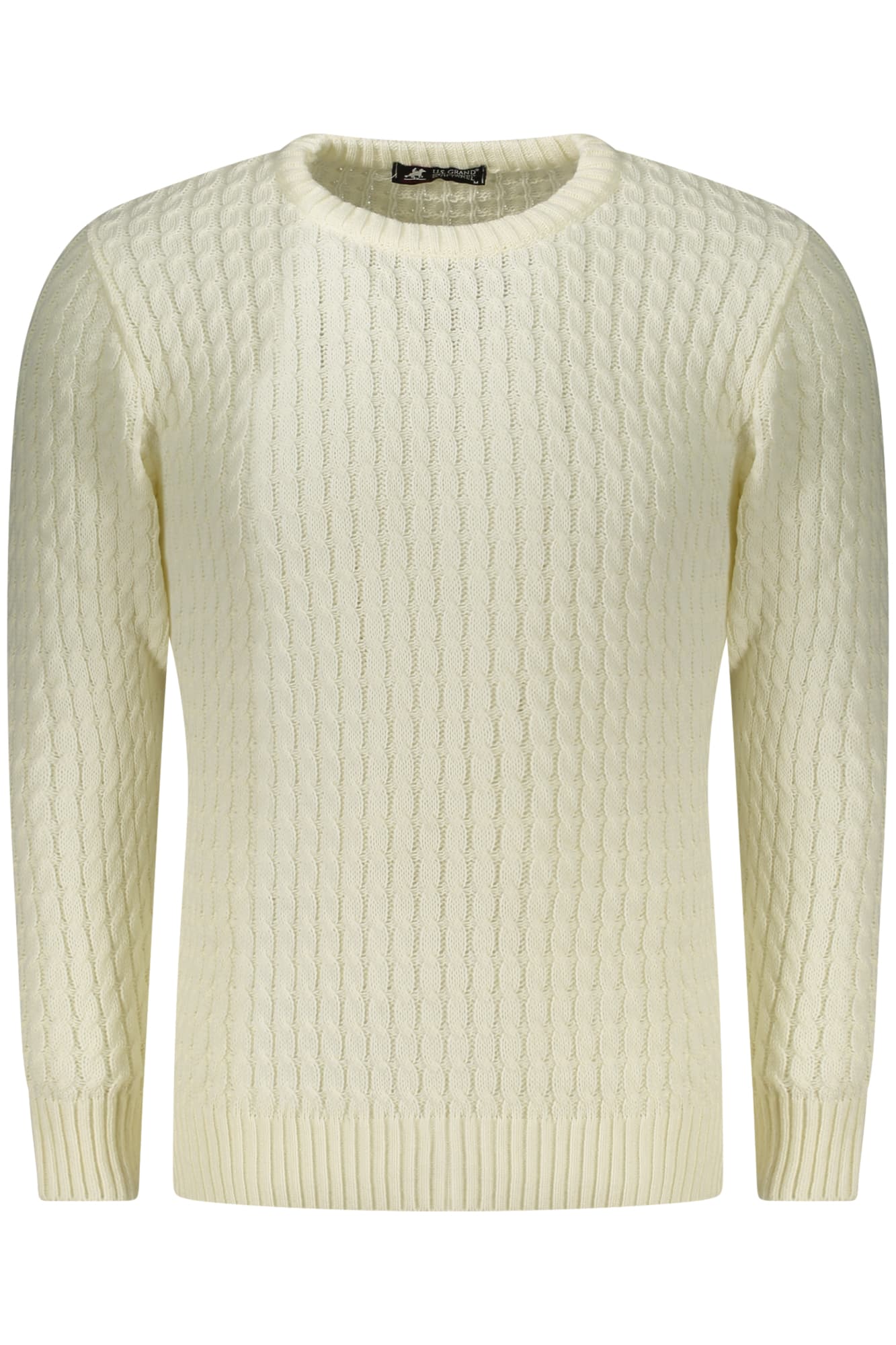U.S. GRAND MAGLIONE UOMO BIANCO - Immagine 1