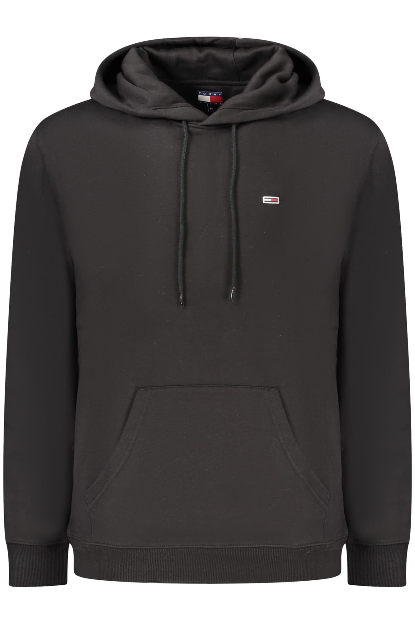 TOMMY HILFIGER FELPA SENZA ZIP UOMO NERO - Immagine principale
