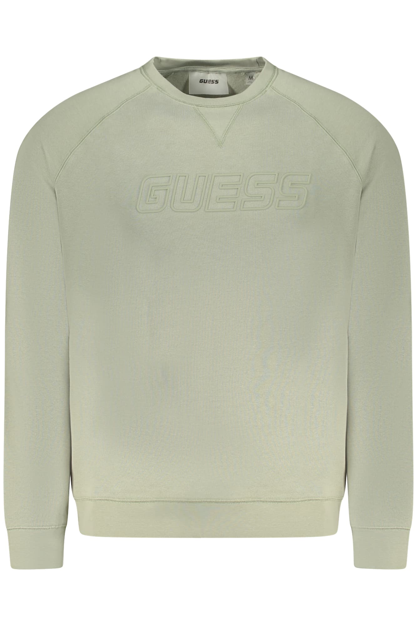 GUESS JEANS FELPA SENZA ZIP UOMO VERDE - Immagine principale