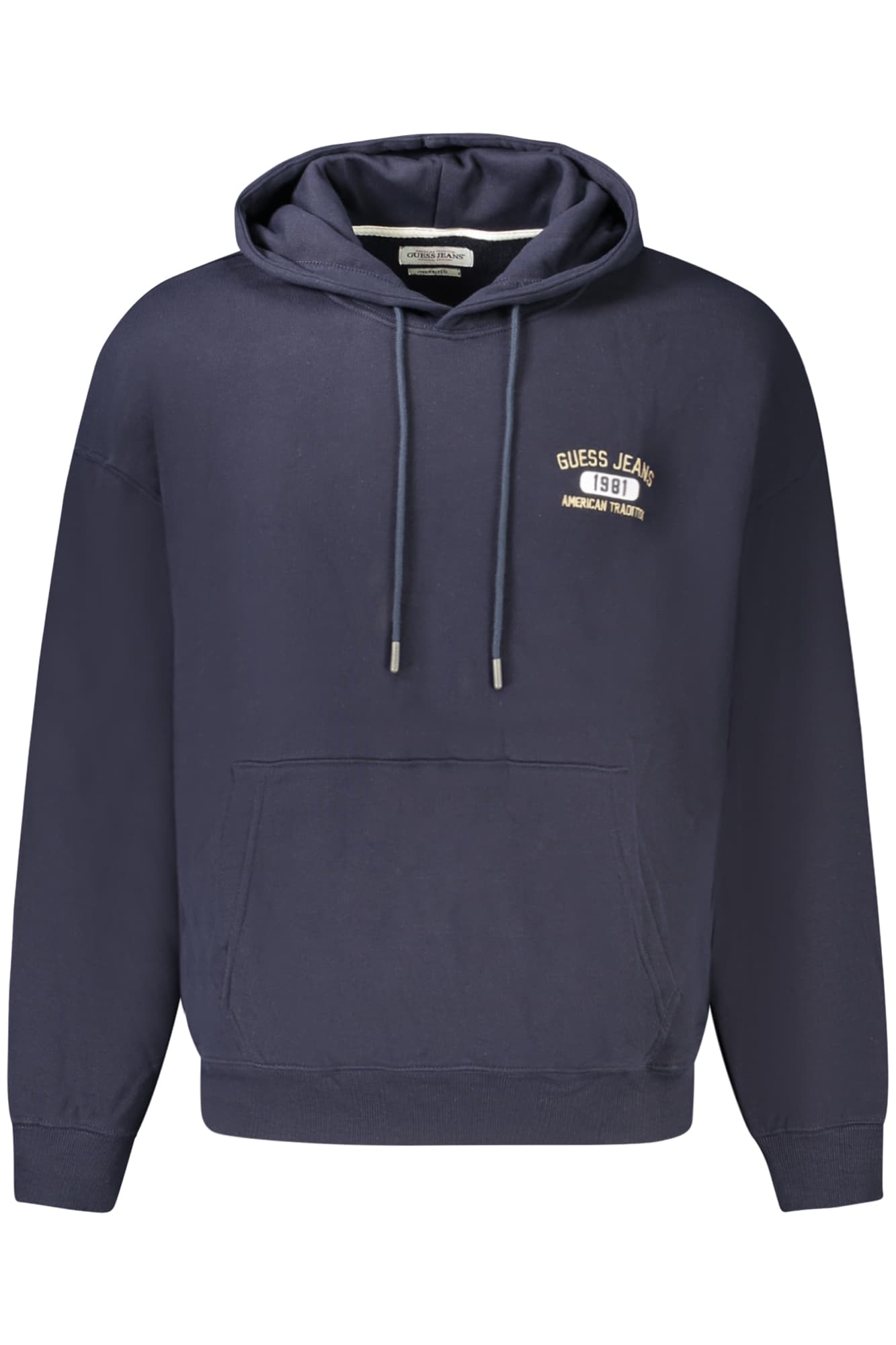 GUESS JEANS FELPA SENZA ZIP UOMO BLU - Immagine principale