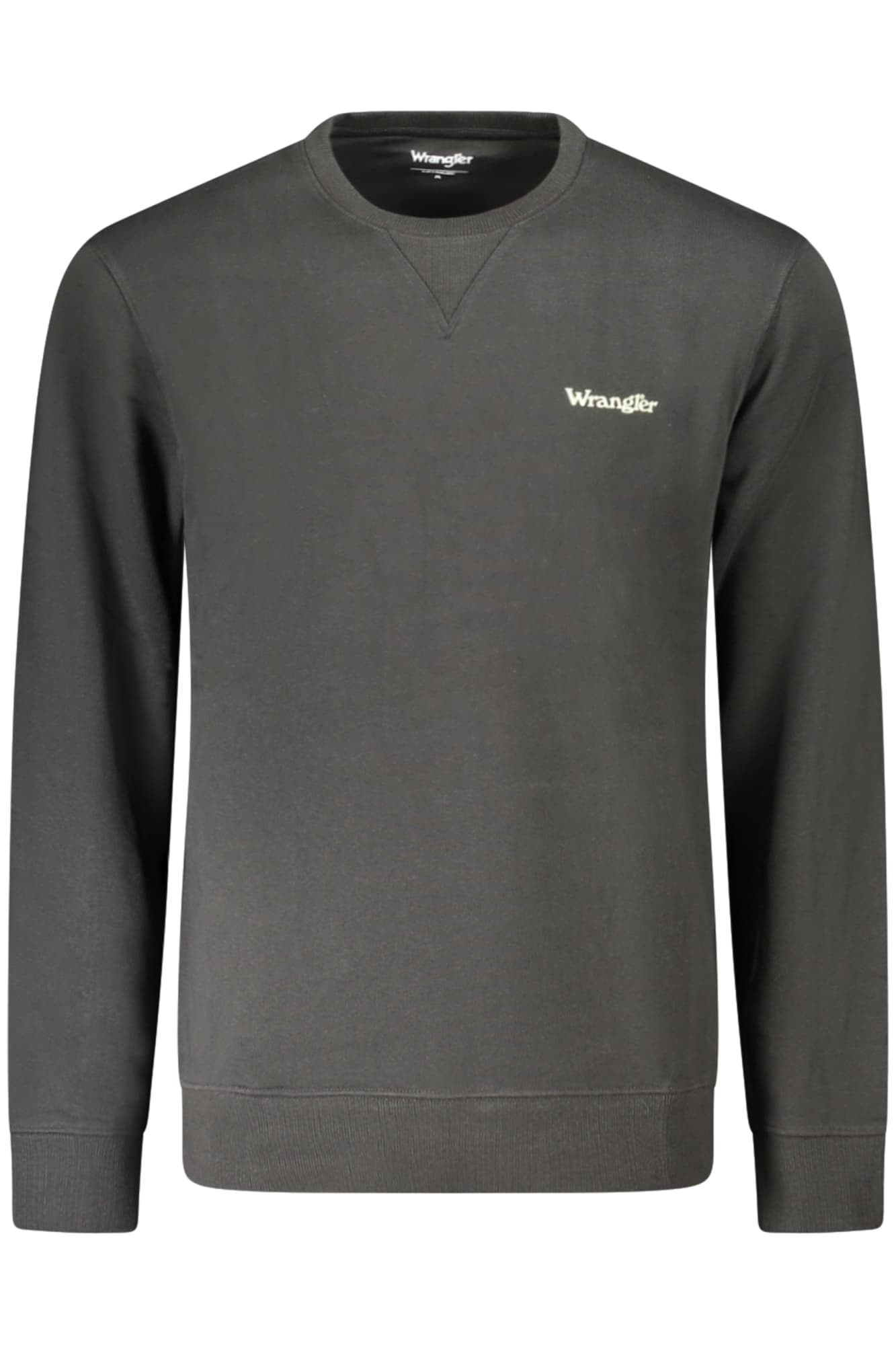 WRANGLER FELPA SENZA ZIP UOMO NERO - Immagine principale