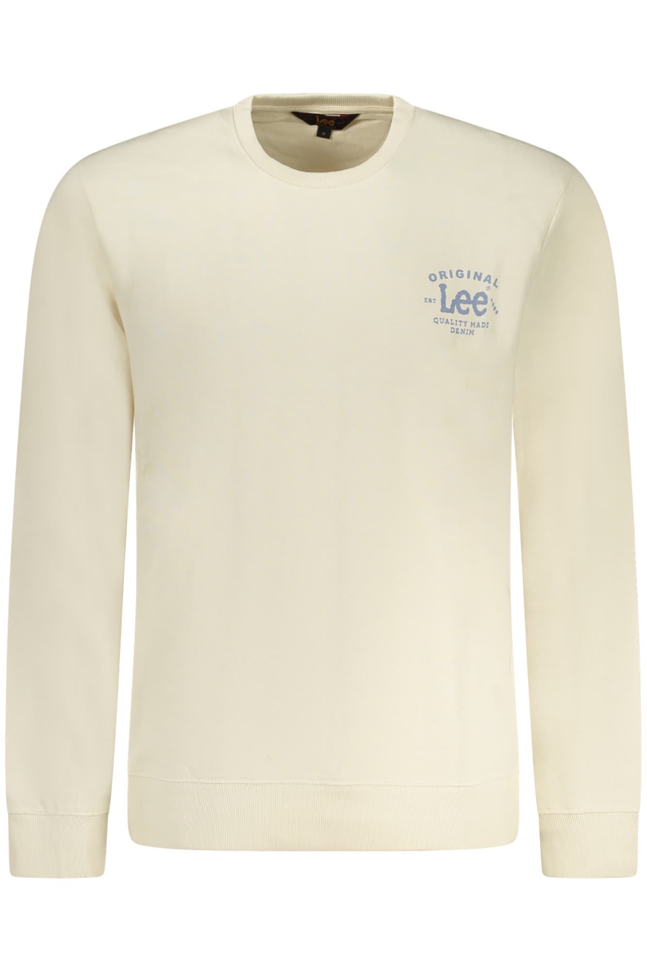 LEE FELPA SENZA ZIP UOMO BEIGE - Immagine principale