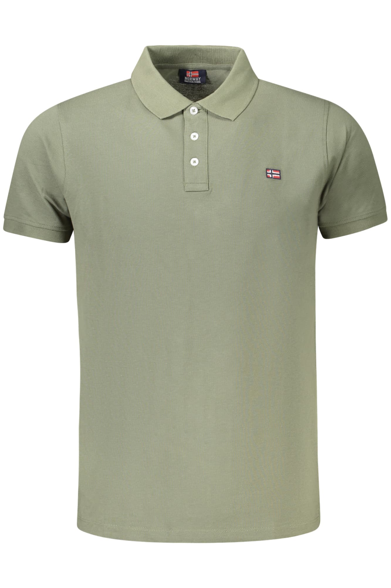 NORWAY 1963 POLO MANICHE CORTE UOMO VERDE - Immagine principale
