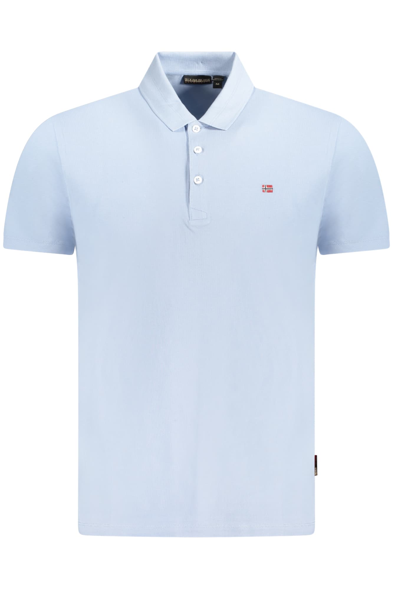 NAPAPIJRI POLO MANICHE CORTE UOMO AZZURRO - Immagine principale