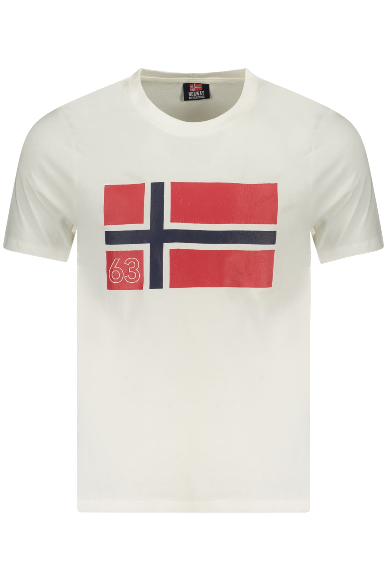 NORWAY 1963 T-SHIRT MANICHE CORTE UOMO BIANCO - Immagine principale
