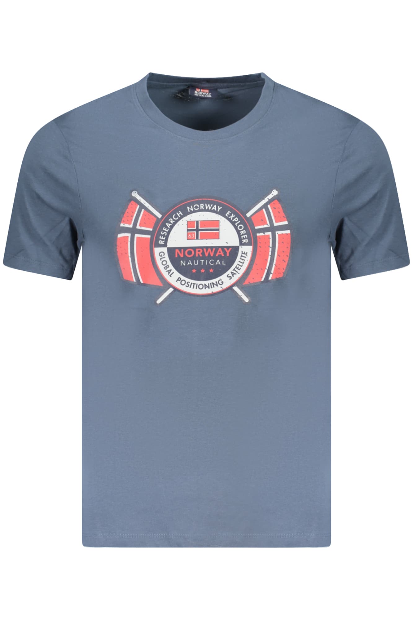 NORWAY 1963 T-SHIRT MANICHE CORTE UOMO BLU - Immagine principale