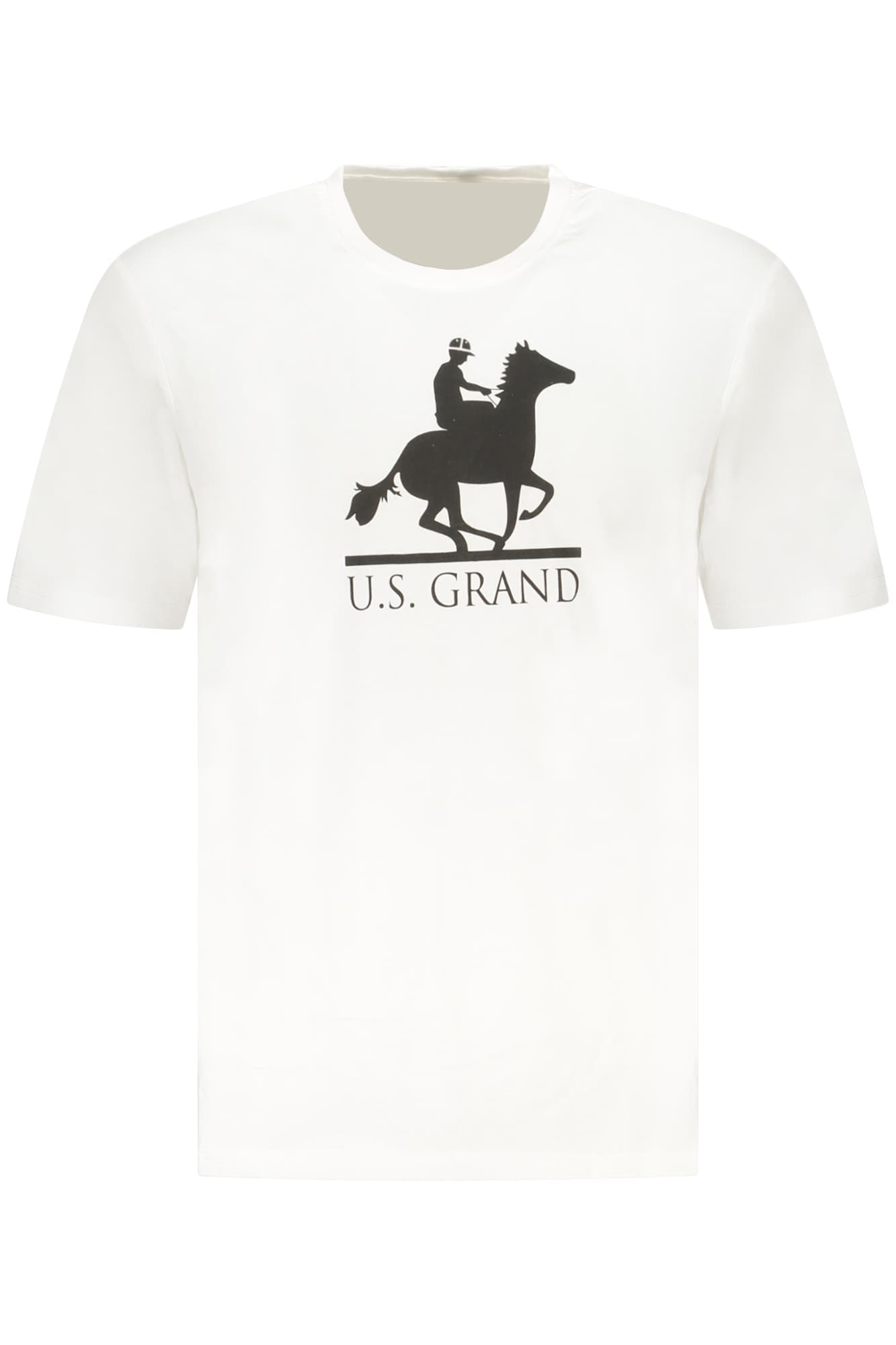 U.S. GRAND T-SHIRT MANICHE CORTE UOMO BIANCO - Immagine principale
