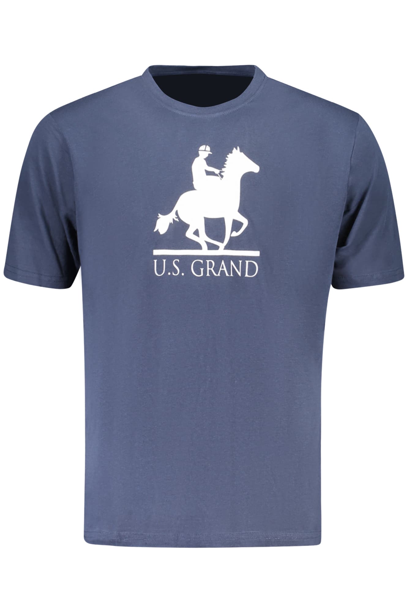 U.S. GRAND T-SHIRT MANICHE CORTE UOMO BLU - Immagine principale