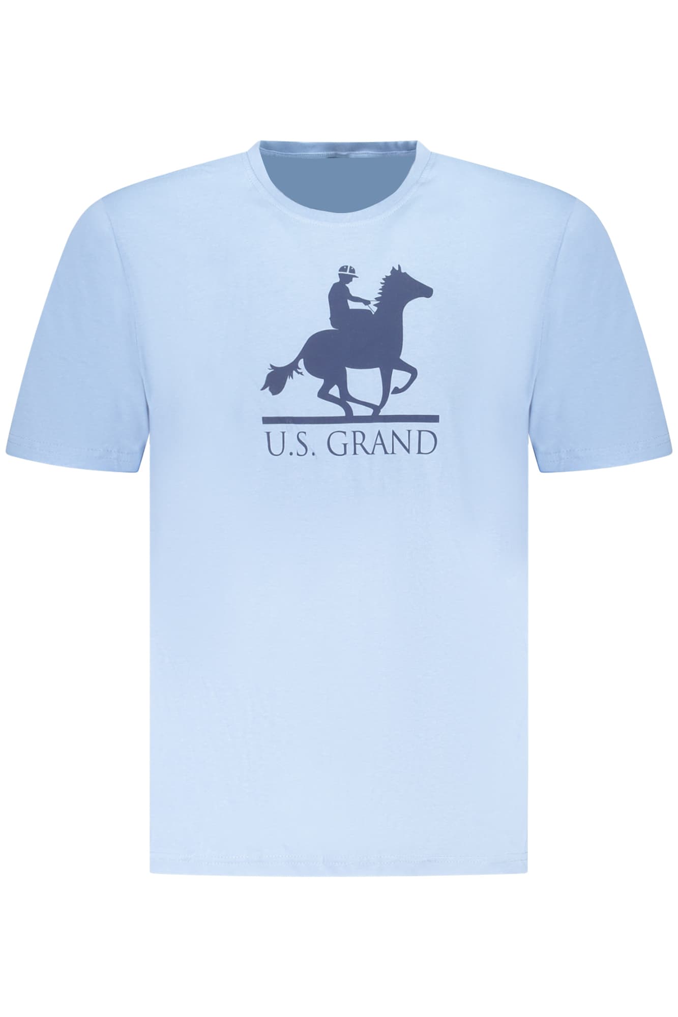 U.S. GRAND T-SHIRT MANICHE CORTE UOMO AZZURRO - Immagine principale