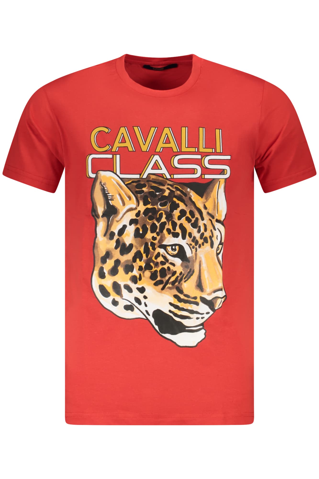 CAVALLI CLASS T-SHIRT MANICHE CORTE UOMO ROSSO - Immagine principale