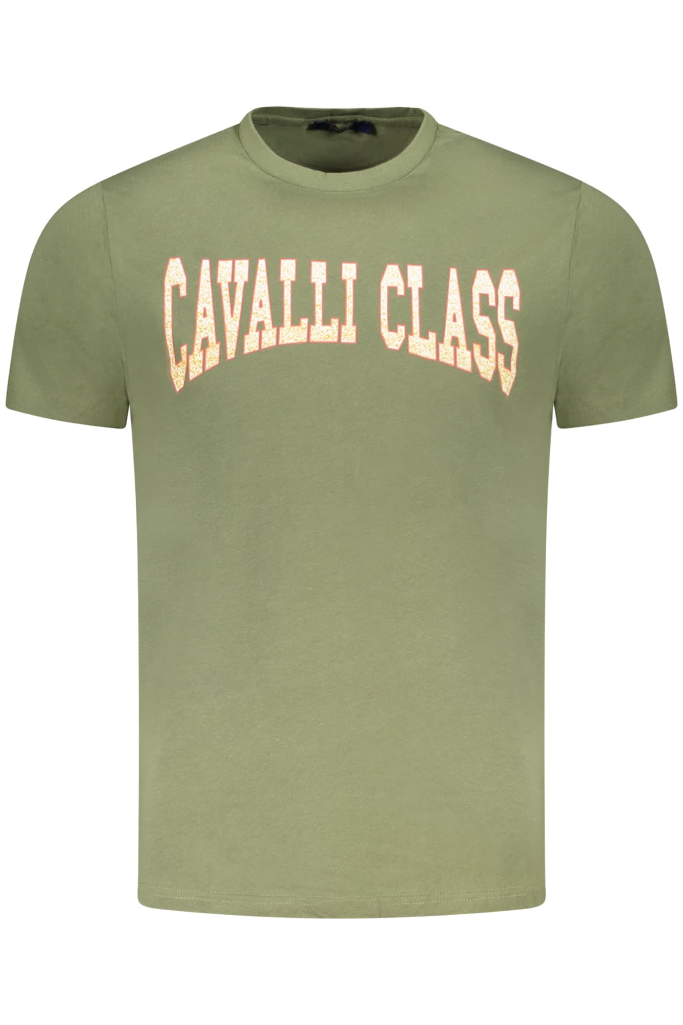 CAVALLI CLASS T-SHIRT MANICHE CORTE UOMO VERDE - Immagine principale