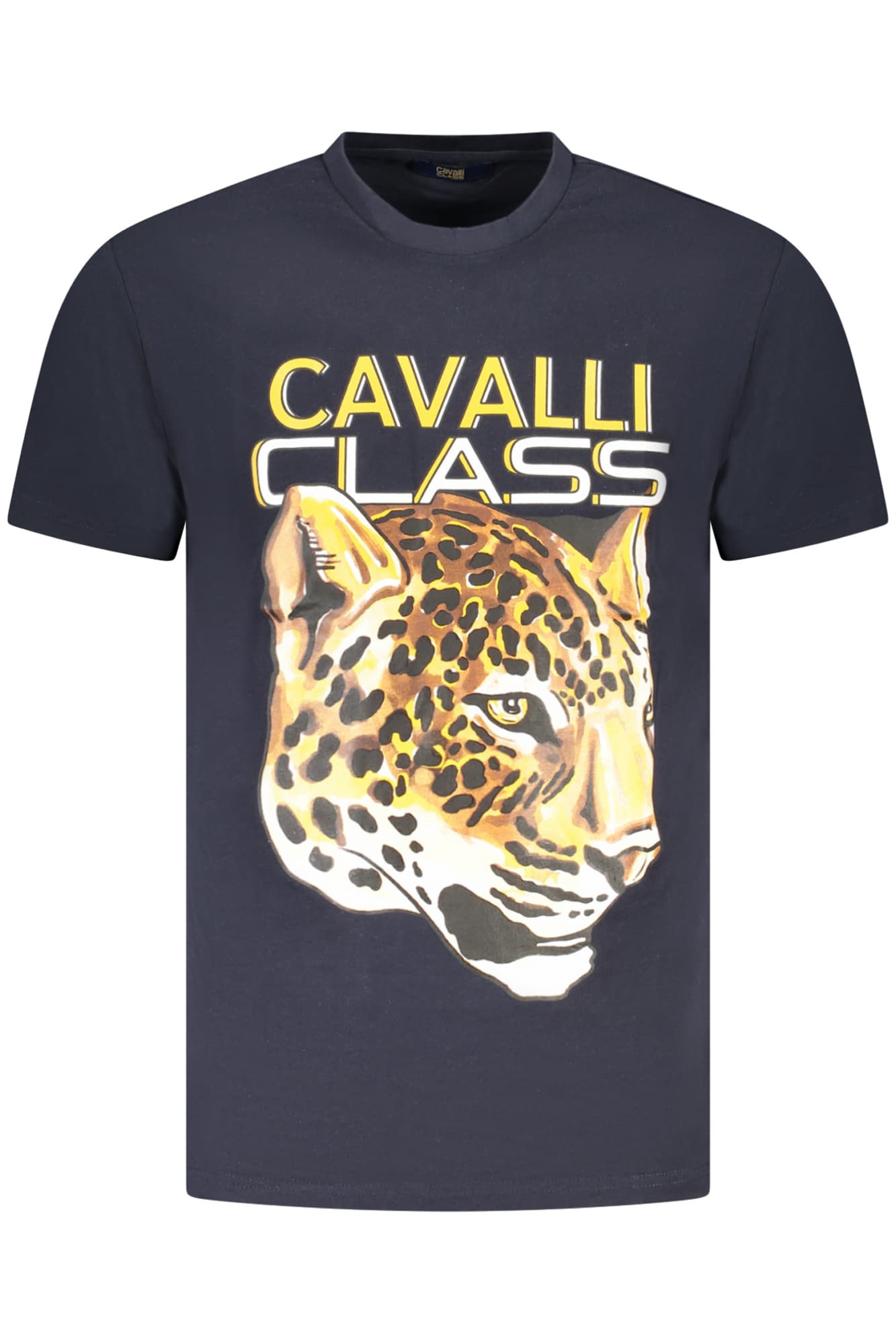 CAVALLI CLASS T-SHIRT MANICHE CORTE UOMO BLU - Immagine principale