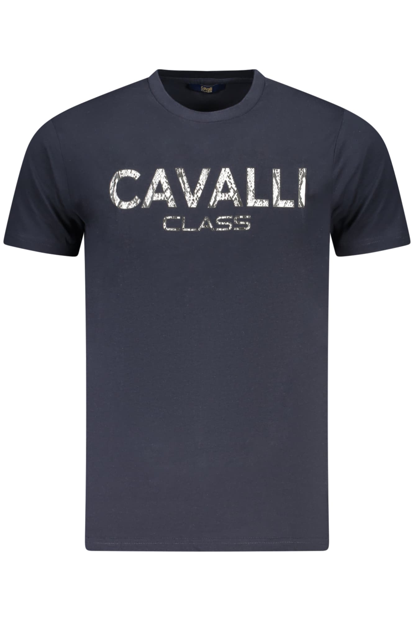 CAVALLI CLASS T-SHIRT MANICHE CORTE UOMO BLU - Immagine principale