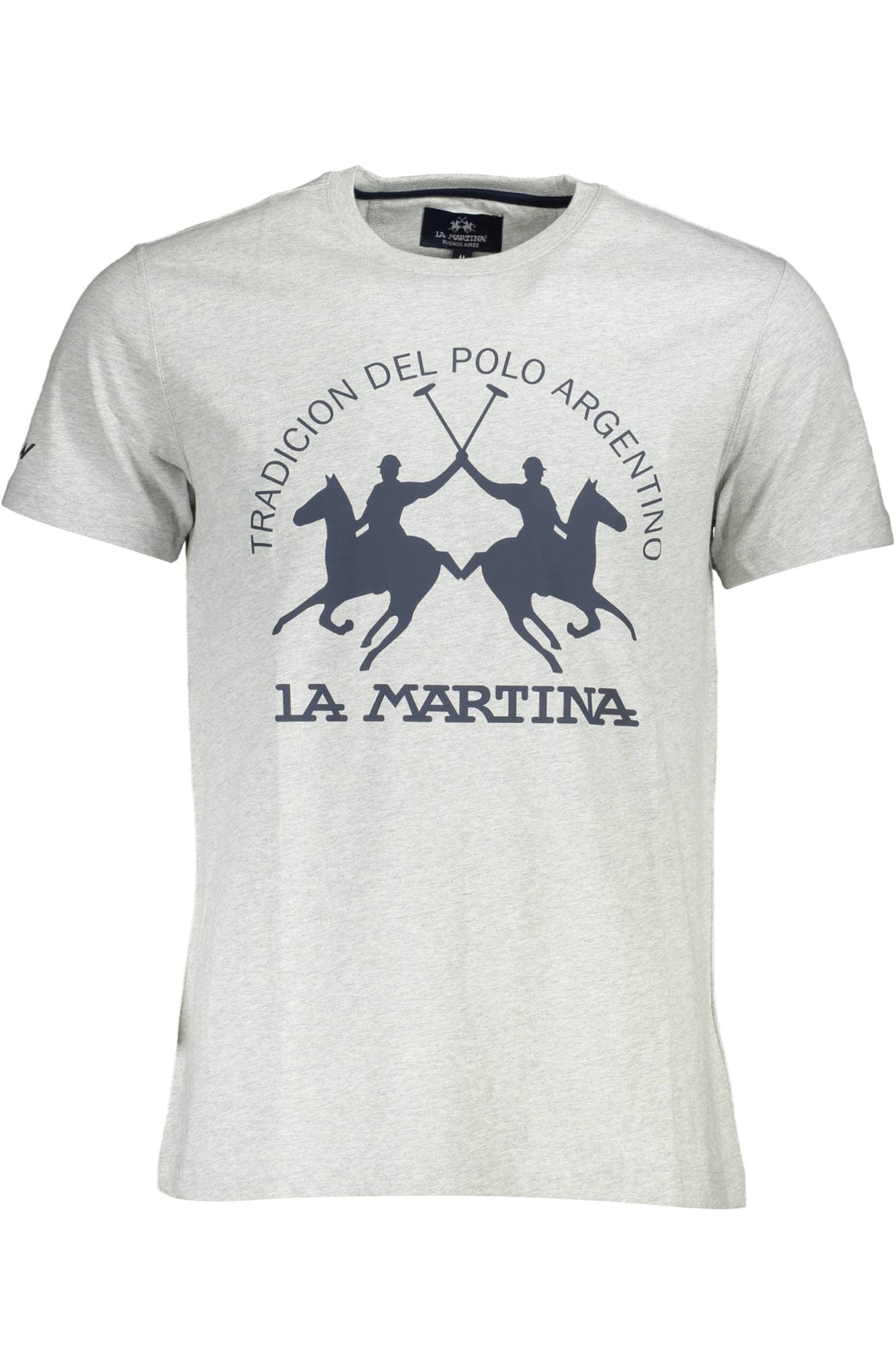 LA MARTINA T-SHIRT MANICHE CORTE UOMO GRIGIO - Immagine principale