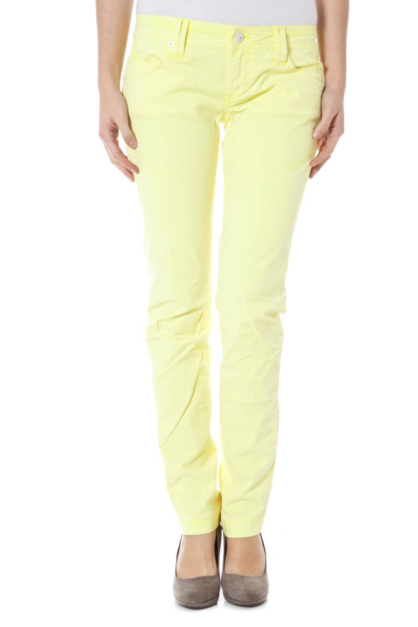 ZUELEMENTS PANTALONE DONNA GIALLO - Immagine principale