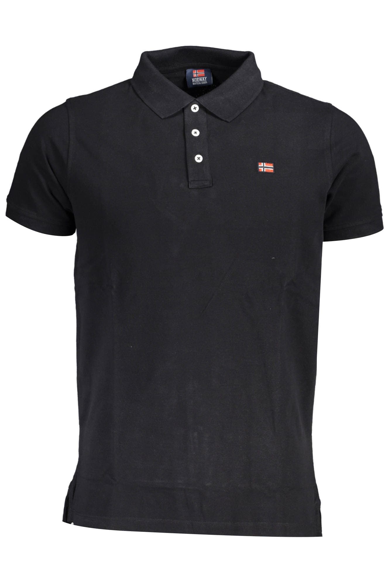 NORWAY 1963 POLO MANICHE CORTE UOMO NERO - Immagine principale