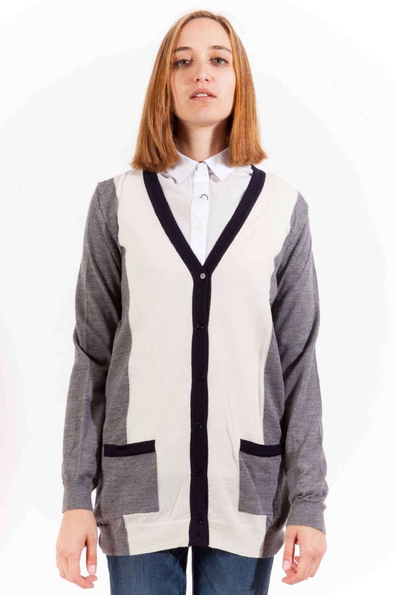 GANT CARDIGAN DONNA GRIGIO - Immagine principale