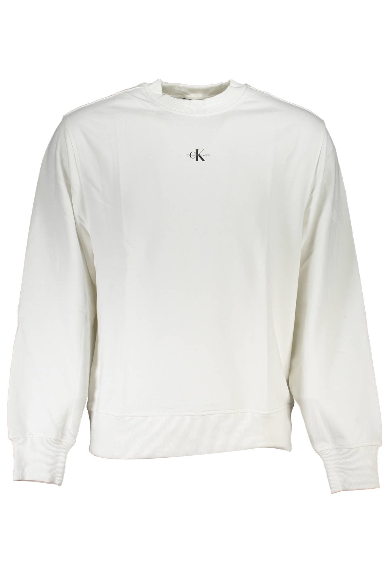 CALVIN KLEIN FELPA SENZA ZIP UOMO BIANCO - Immagine principale