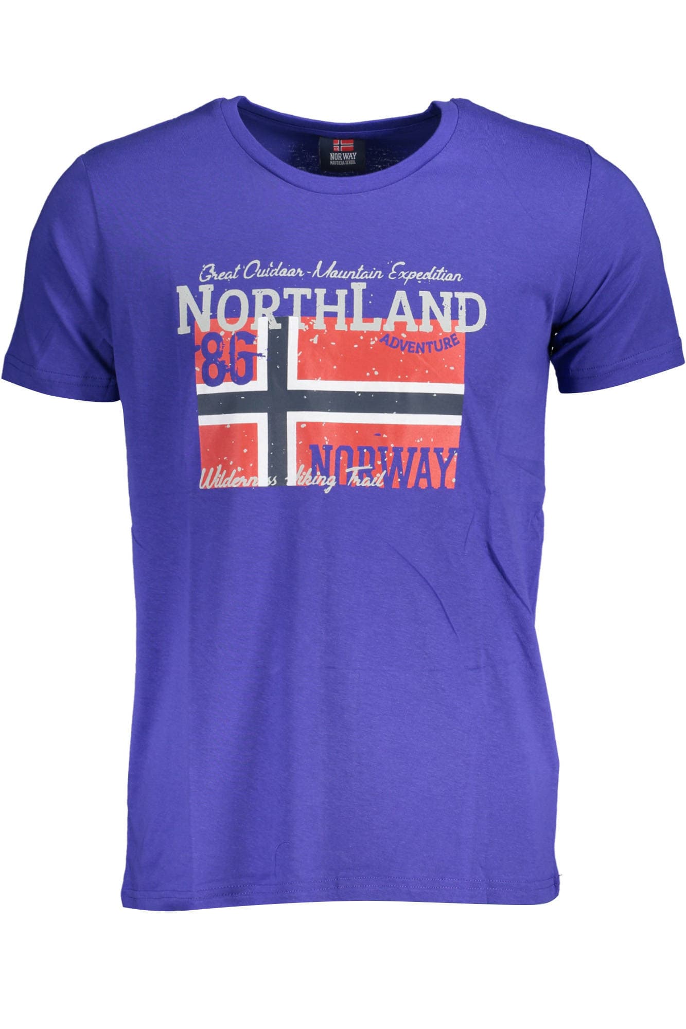 NORWAY 1963 T-SHIRT MANICHE CORTE UOMO BLU - Immagine principale