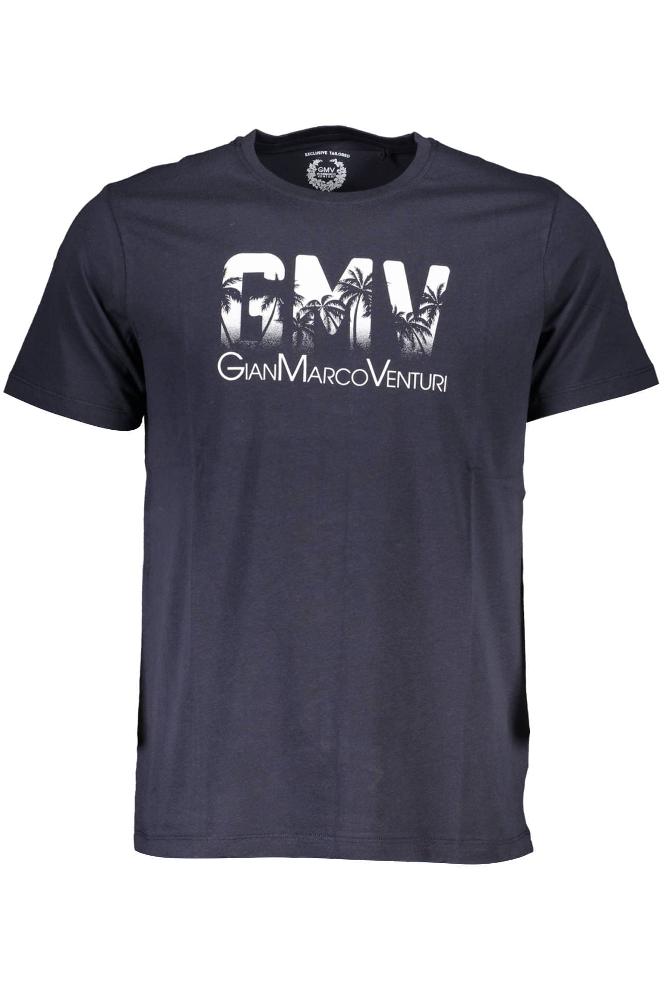 GIAN MARCO VENTURI T-SHIRT MANICHE CORTE UOMO BLU - Immagine principale
