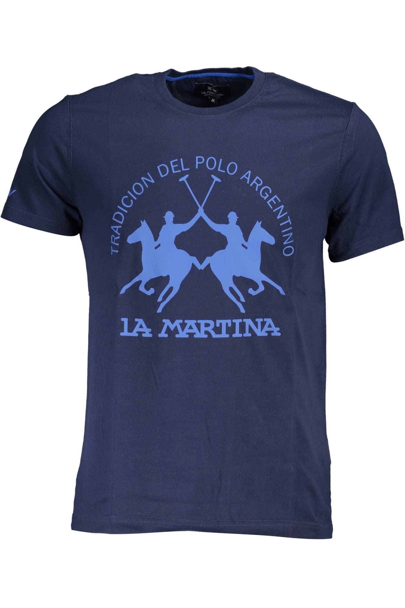LA MARTINA T-SHIRT MANICHE CORTE UOMO BLU - Immagine principale