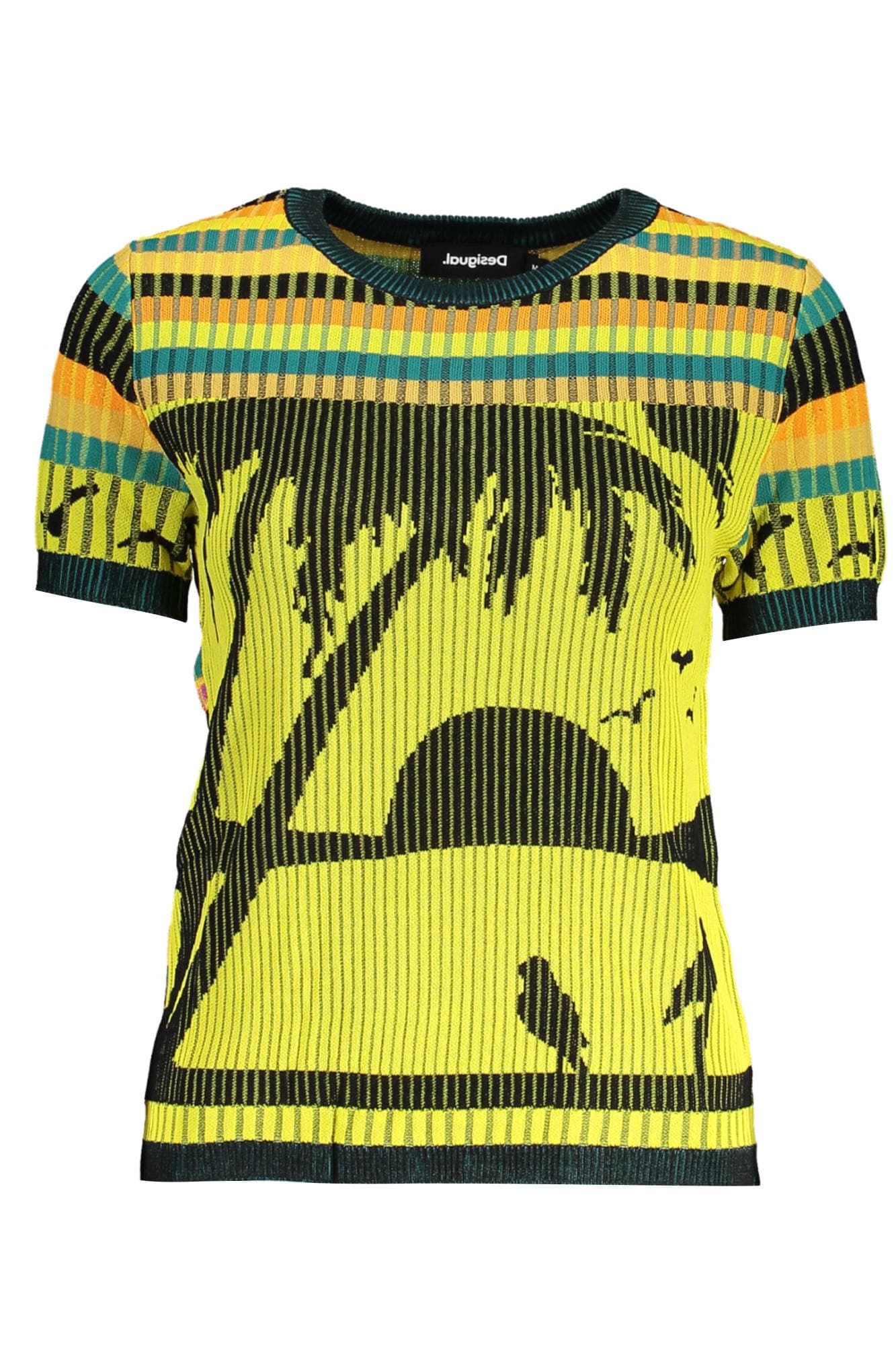 DESIGUAL MAGLIA DONNA GIALLO - Immagine principale