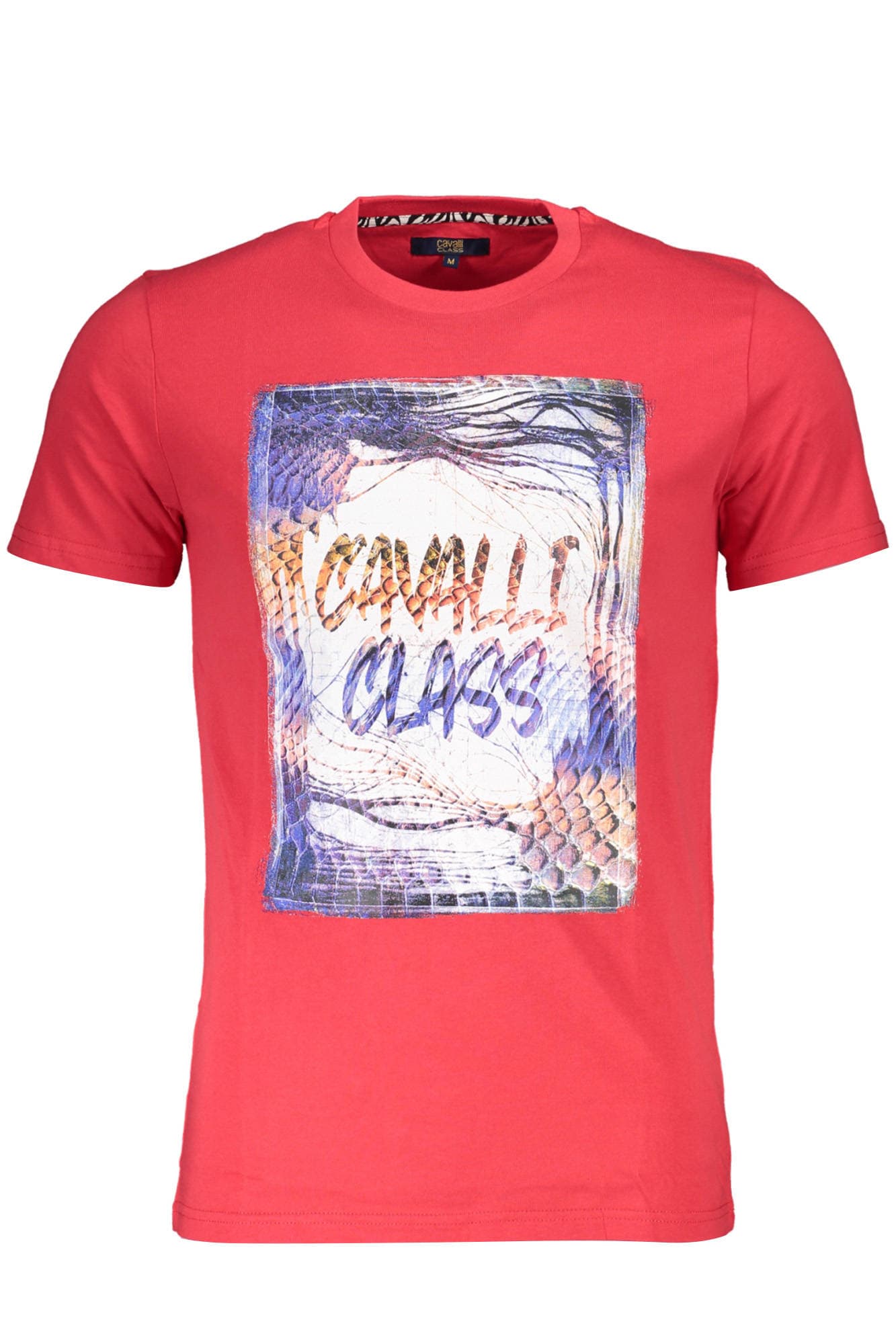 CAVALLI CLASS T-SHIRT MANICHE CORTE UOMO ROSSO - Immagine principale
