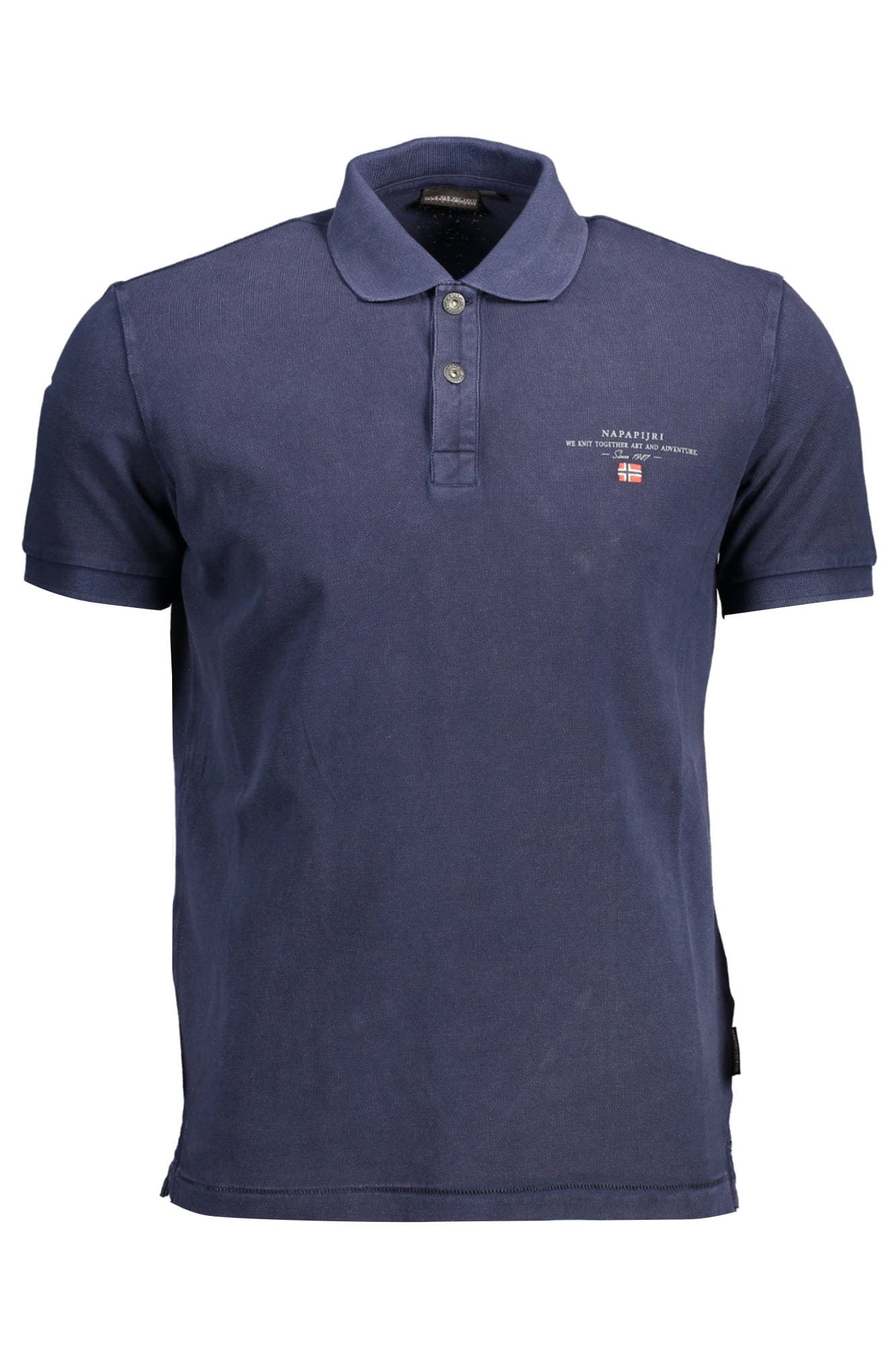 NAPAPIJRI POLO MANICHE CORTE UOMO BLU - Immagine principale