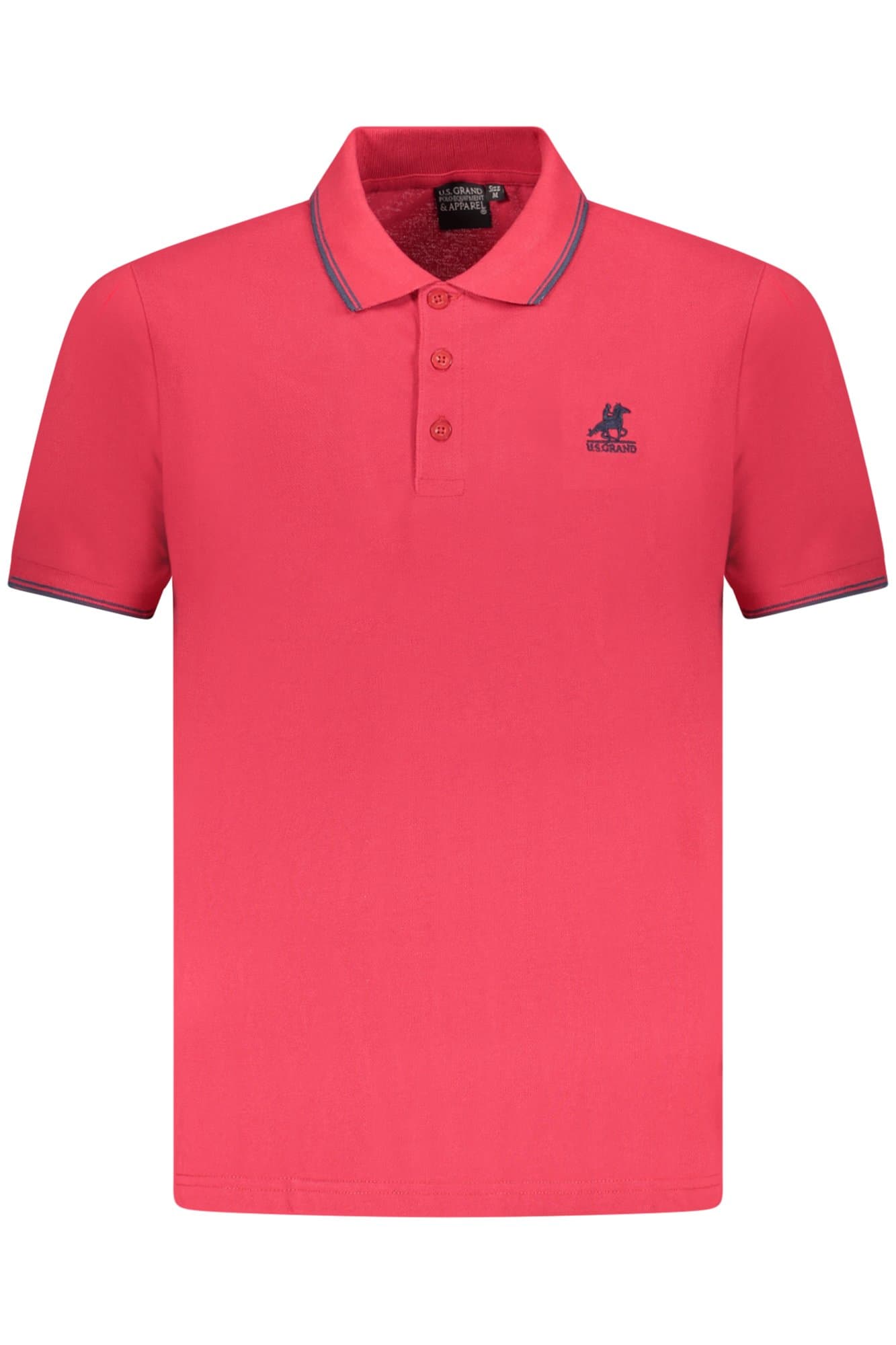 U.S. GRAND POLO MANICHE CORTE UOMO ROSSO - Immagine principale