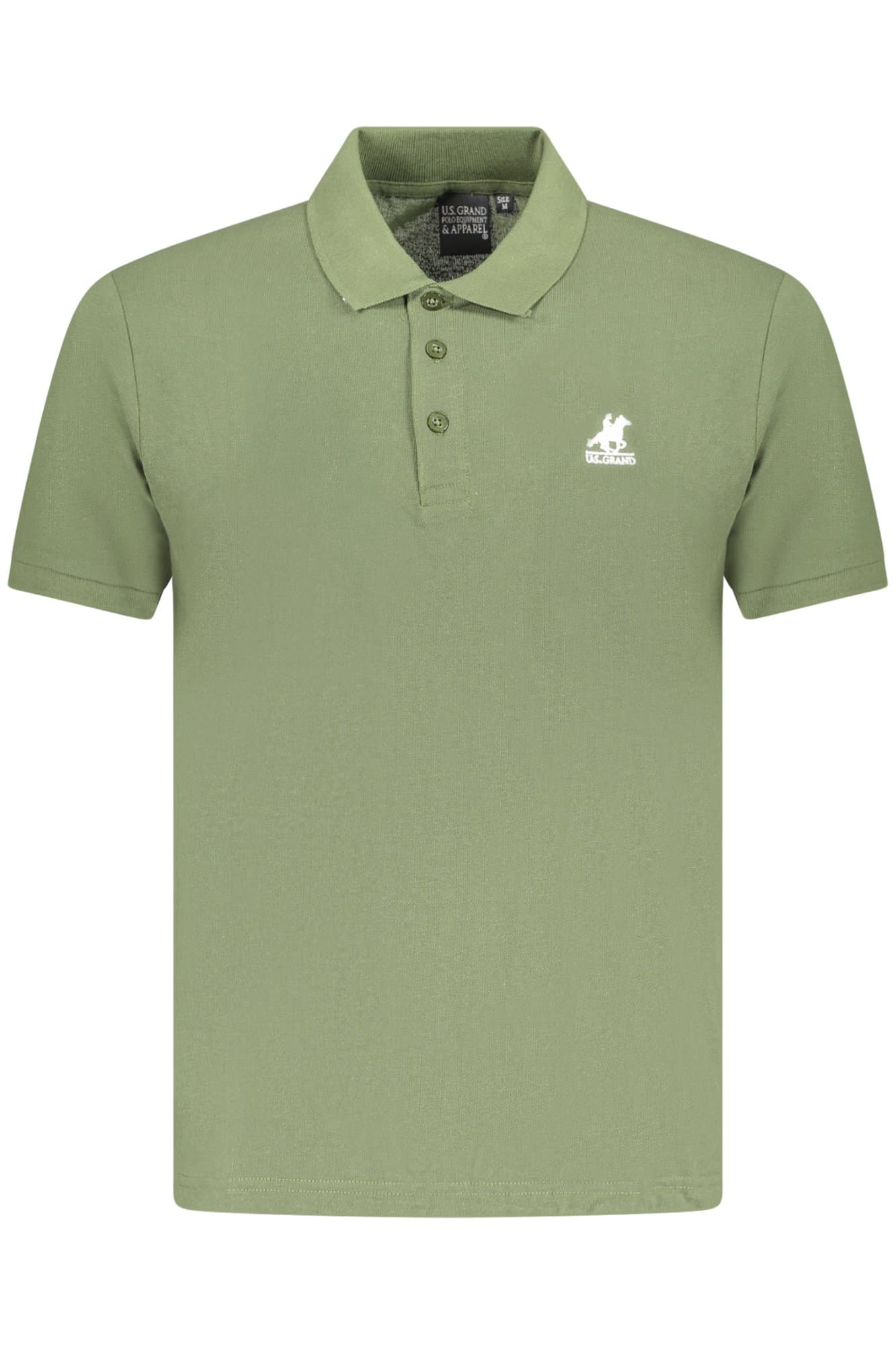 U.S. GRAND POLO MANICHE CORTE UOMO VERDE - Immagine principale