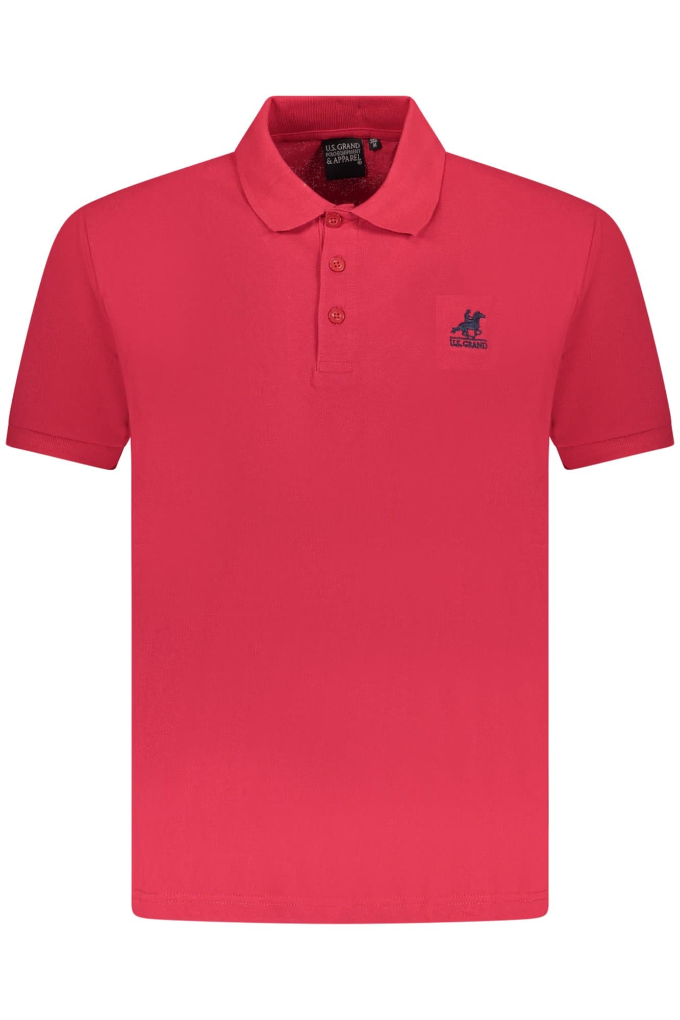 U.S. GRAND POLO MANICHE CORTE UOMO ROSSO - Immagine principale